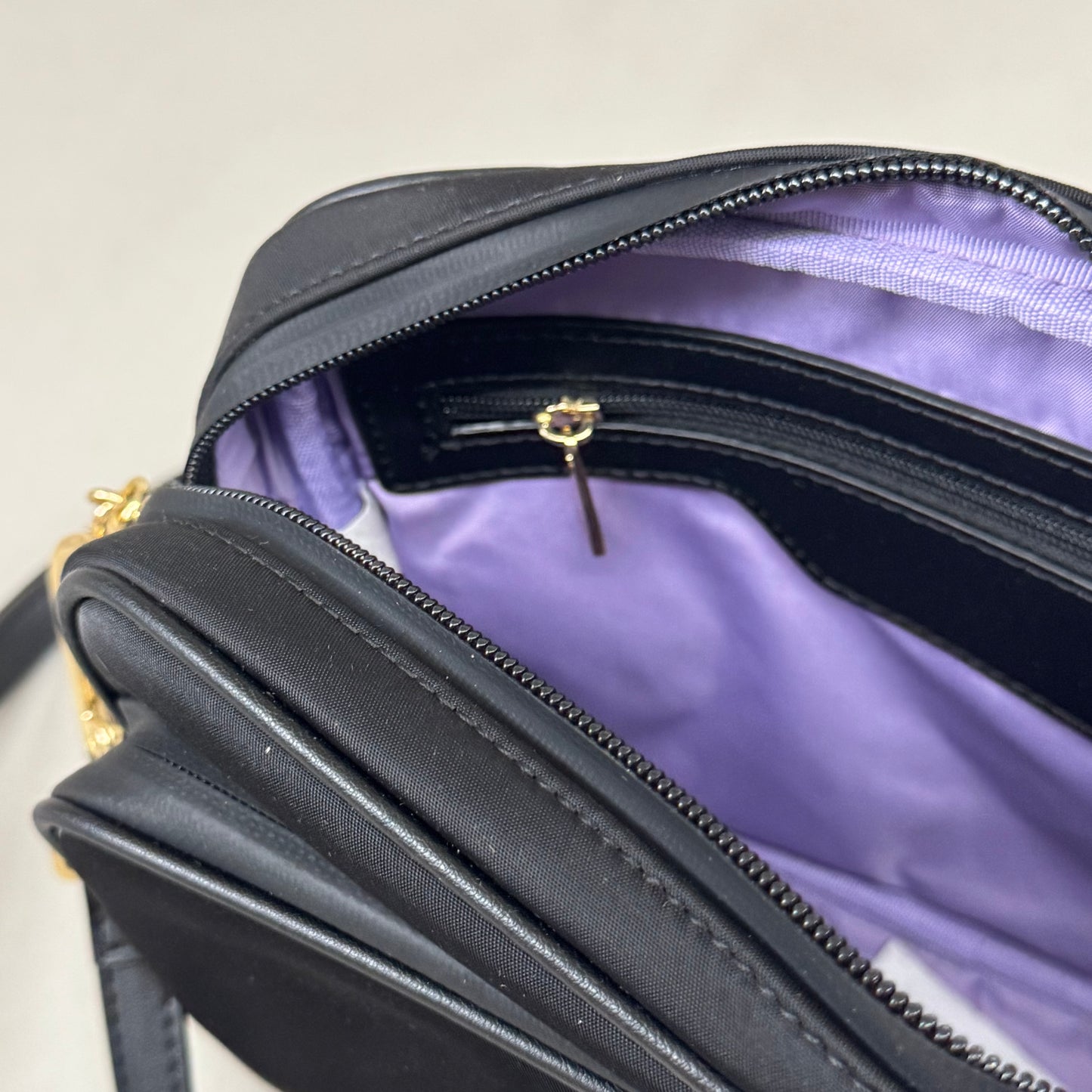 ARDEN COVE Crossbody Nylon Anti-theft Bag Black (New Without Tags)