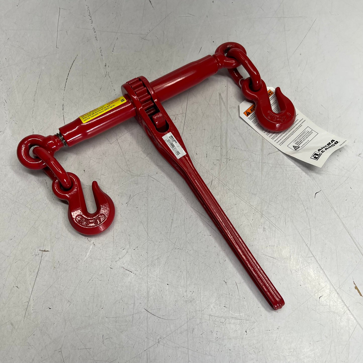 ZA@ ANCRA Heavy Duty Ratchet Load Binder  5/16" - 6,000lbs  Red 45943-20HD
