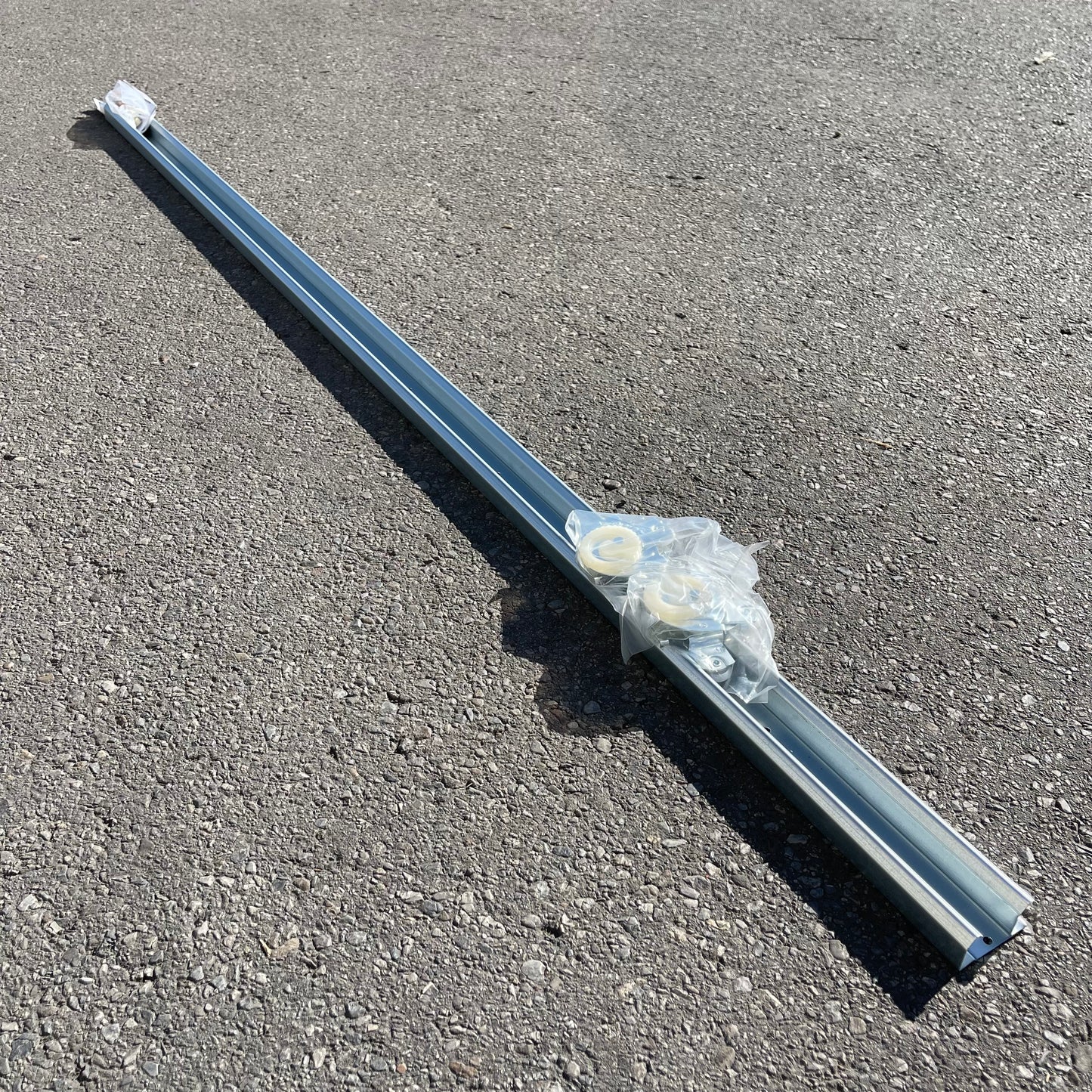 NATIONAL HARDWARE By-Pass Sliding Door Frame Hardware Set 72" N343-087 (AS-IS)