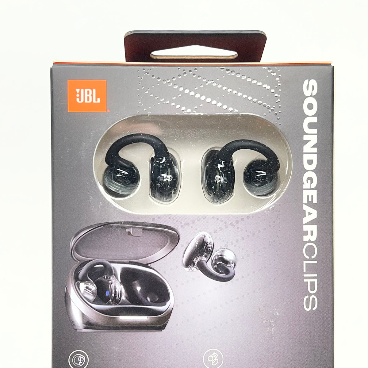 JBL Sound Gear Clips Open Ear Sonic Arc Design Extra Bass 32 Hr Charge Black