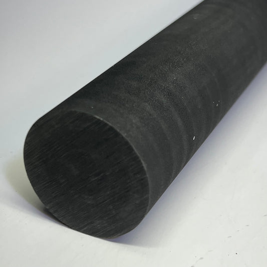 SGL CARBON Natural Charcoal Round Rod Sz 1.75"D x 1 ft.