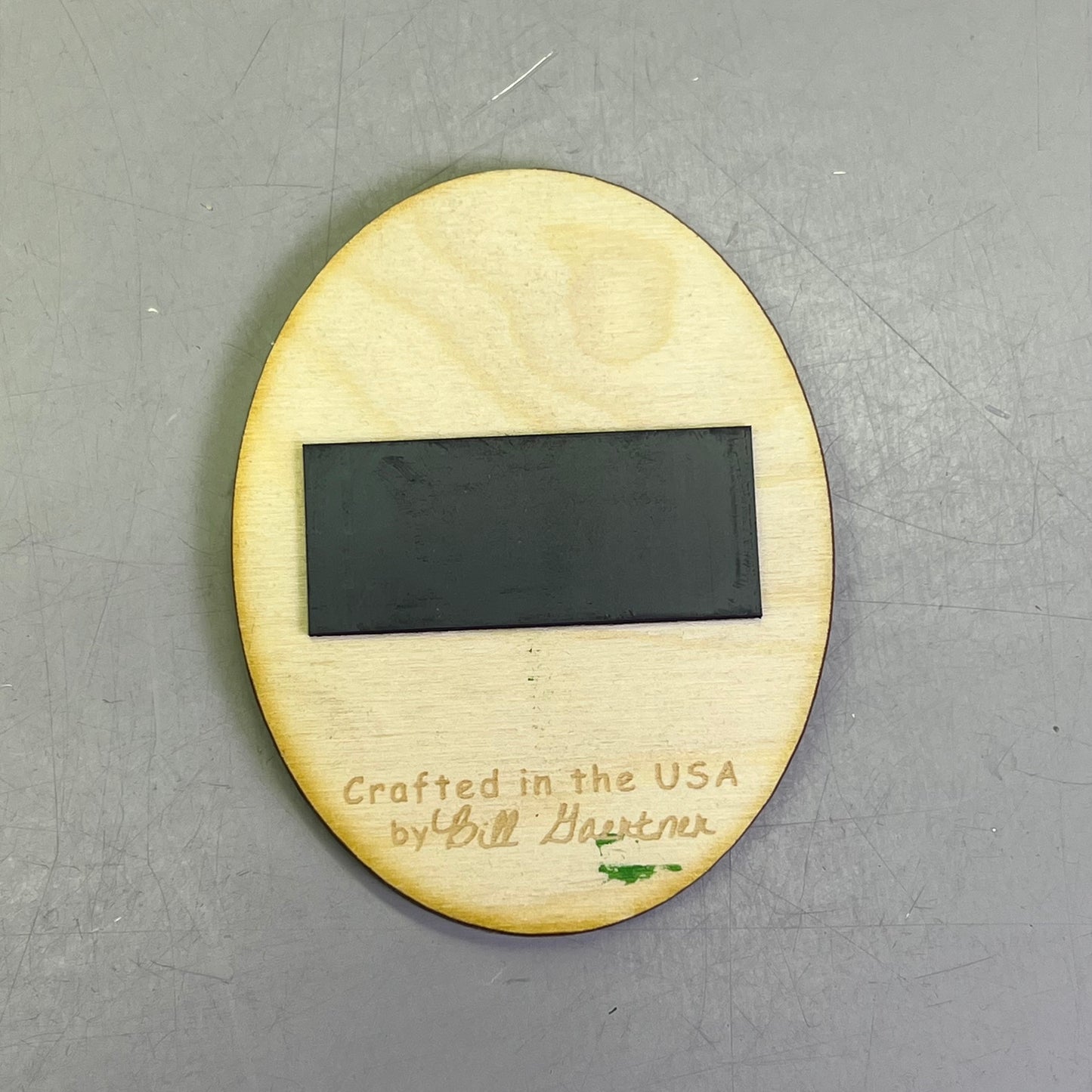 (2 PACK) Baby Bears Tree Laser Cut Wood Magnet Souvenir JUNEAU, AK Made In USA