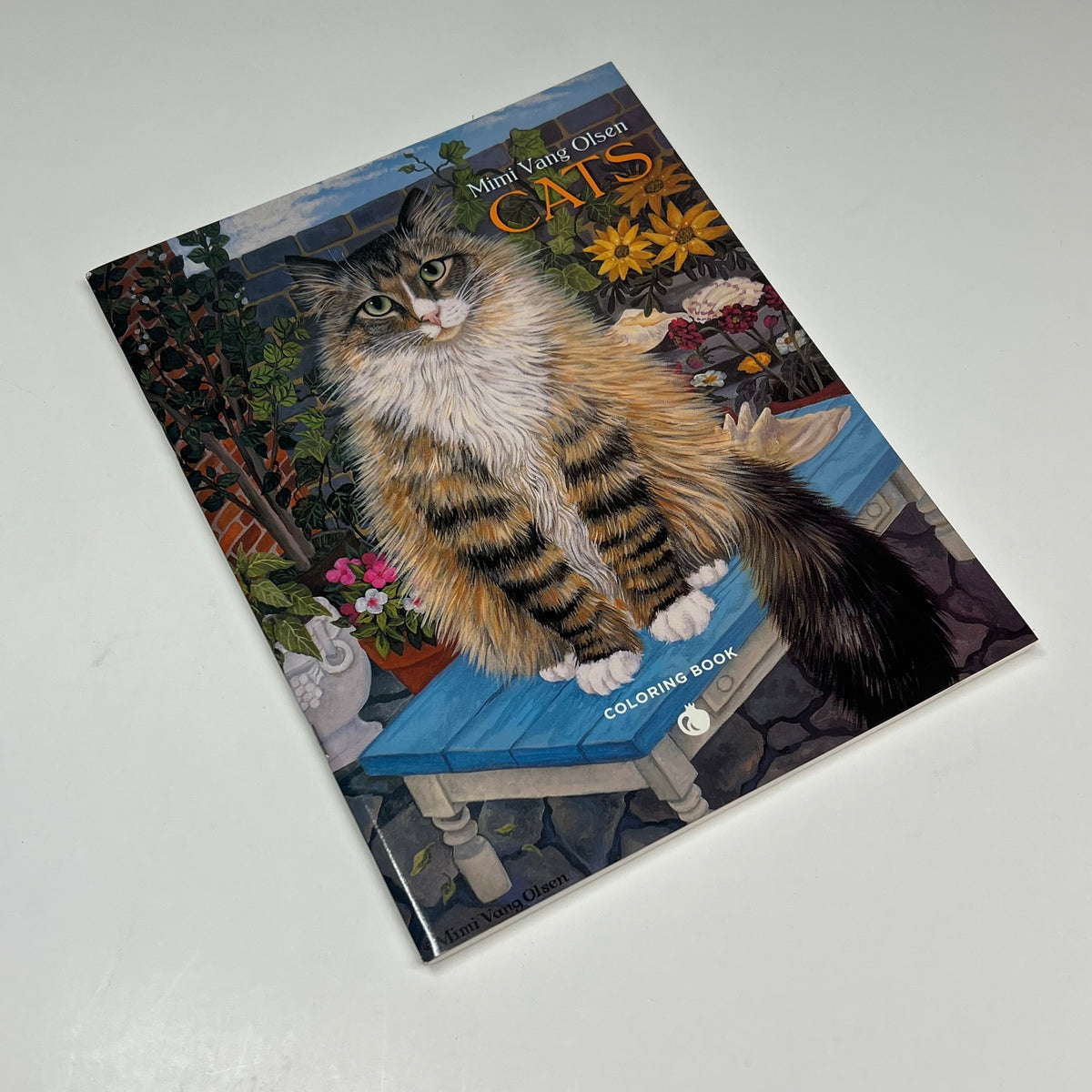 ZA@ POMEGRANATE Mimi Vang Olsen Cats Coloring Book Soft Cover
