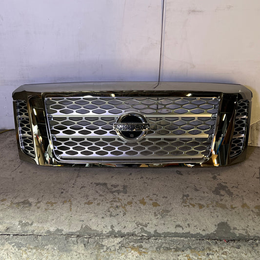 NISSAN 2016-2019 Titan Grille Assembly OEM Front Chrome Grill 62310-EZ90B