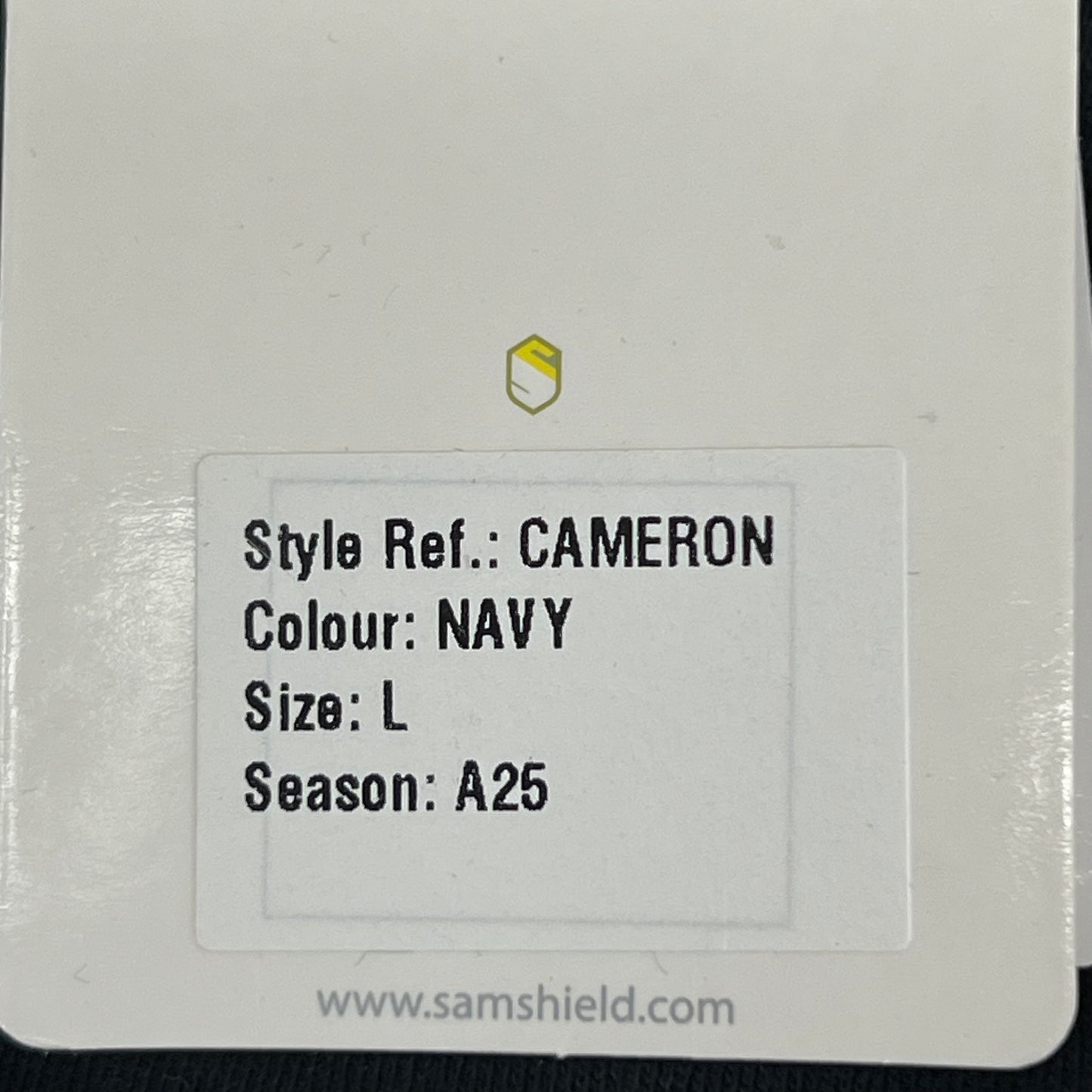 SAMSHIELD Cameron Equestrian Sweatshirt w/ Hood Men's Sz Large Navy Blue