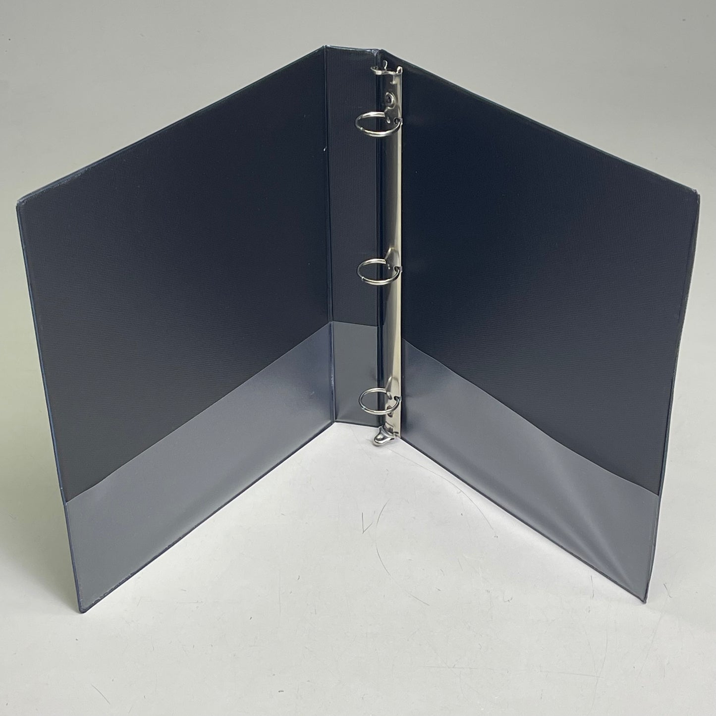 AVERY (12-PACK) Economy Binders 1" Round 3 Ring 11"x 8.5" Non-View Blue 03300