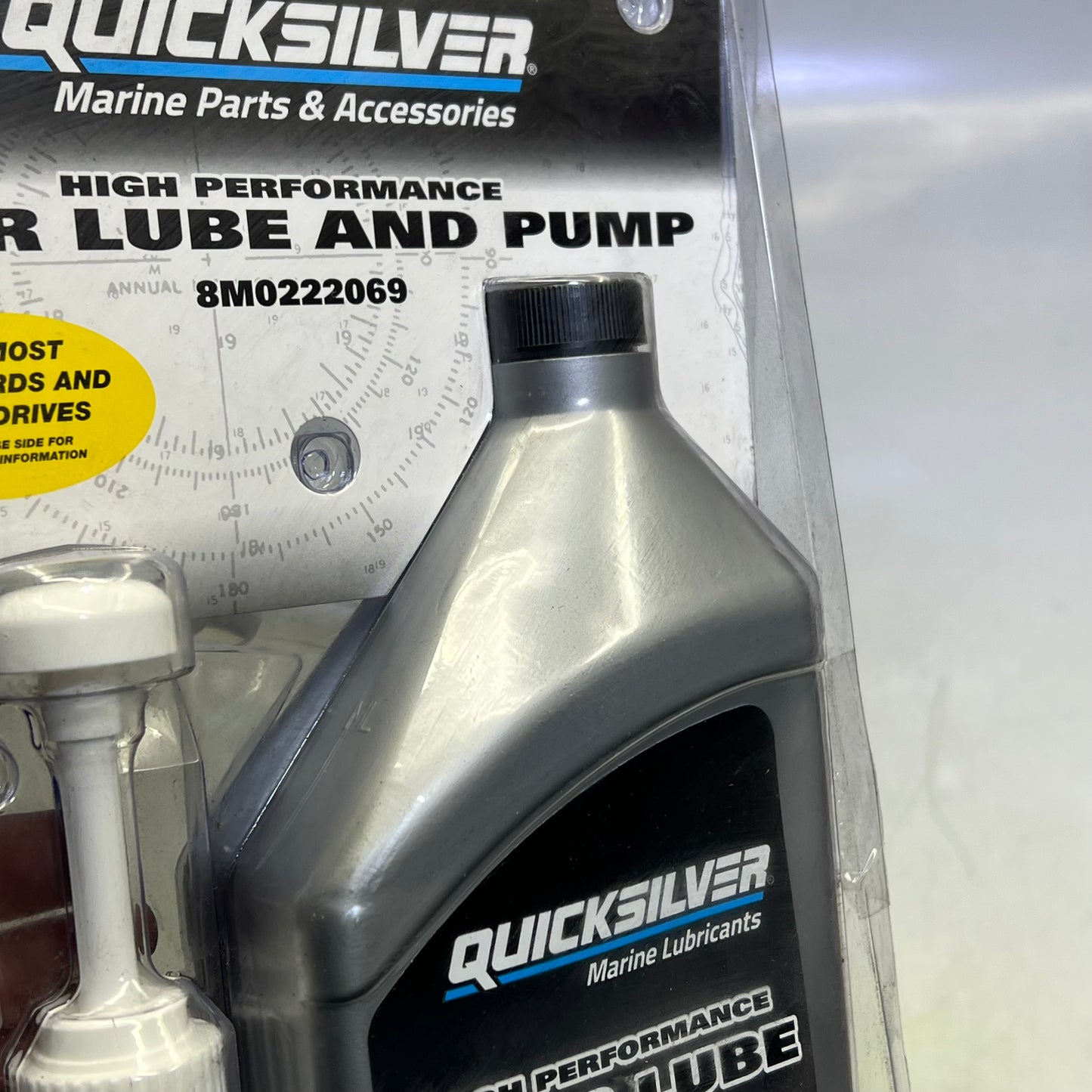 QUICKSILVER High Performance Gear Lube & Pump 32 fl oz 8M0222069