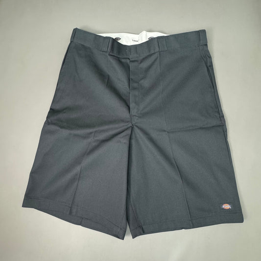 DICKIES Loose Fit Twill Work Shorts 13" Inseam Men's Sz 44 Charcoal Grey 42283CH