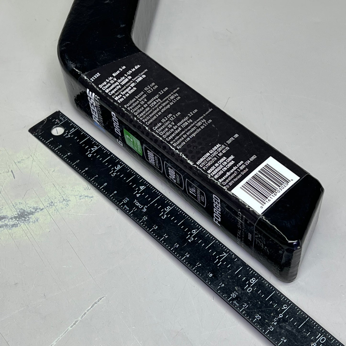 REESE TOWPOWER Trailer Hitch Ball Mount 6" Drop 5" Rise 16,000 Lbs Capacity 21332