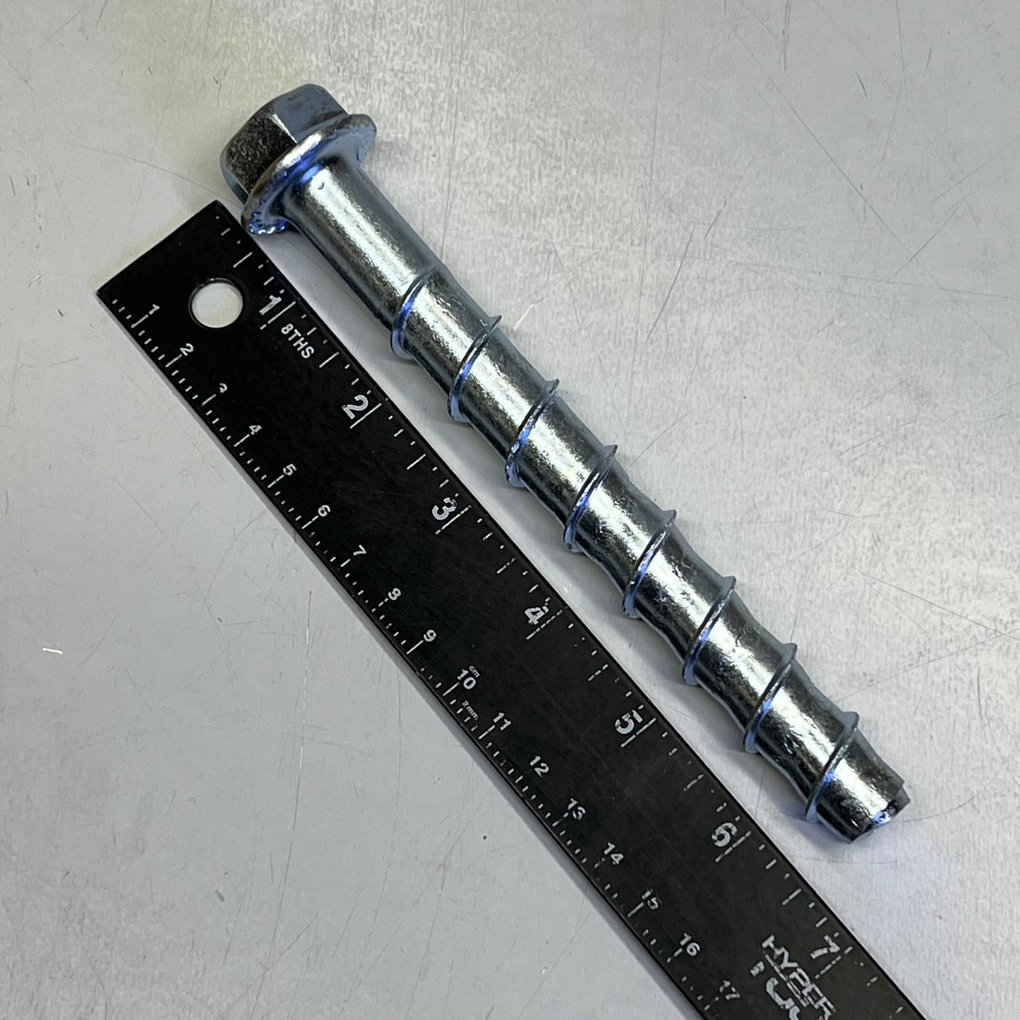 DEWALT (25 PACK) Hex Head Screwbolt Screw Anchor 5/8" x 6" Chrome PFM1411640