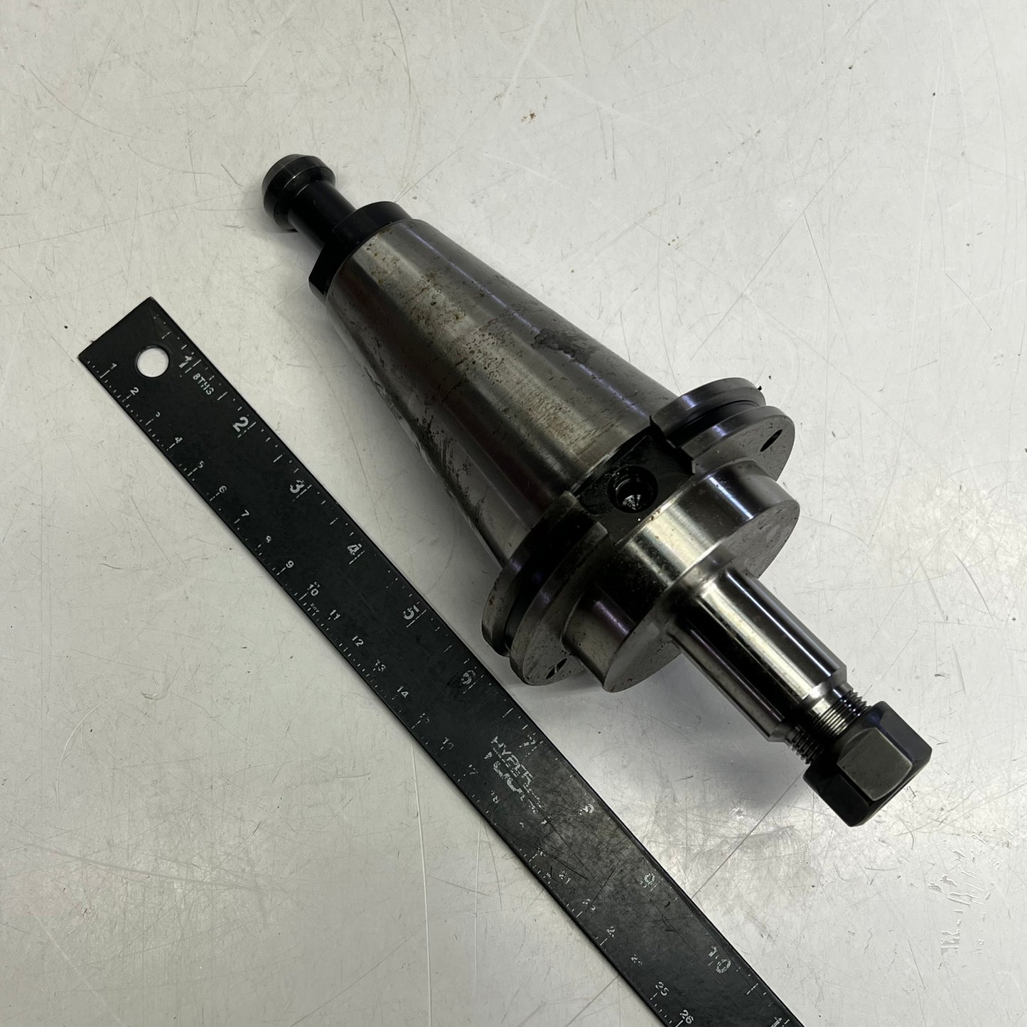 PARLEC Cat 50 ER-16 Collet Chuck W/ Nut  ~4.12" C50-16ERF412 (Used)