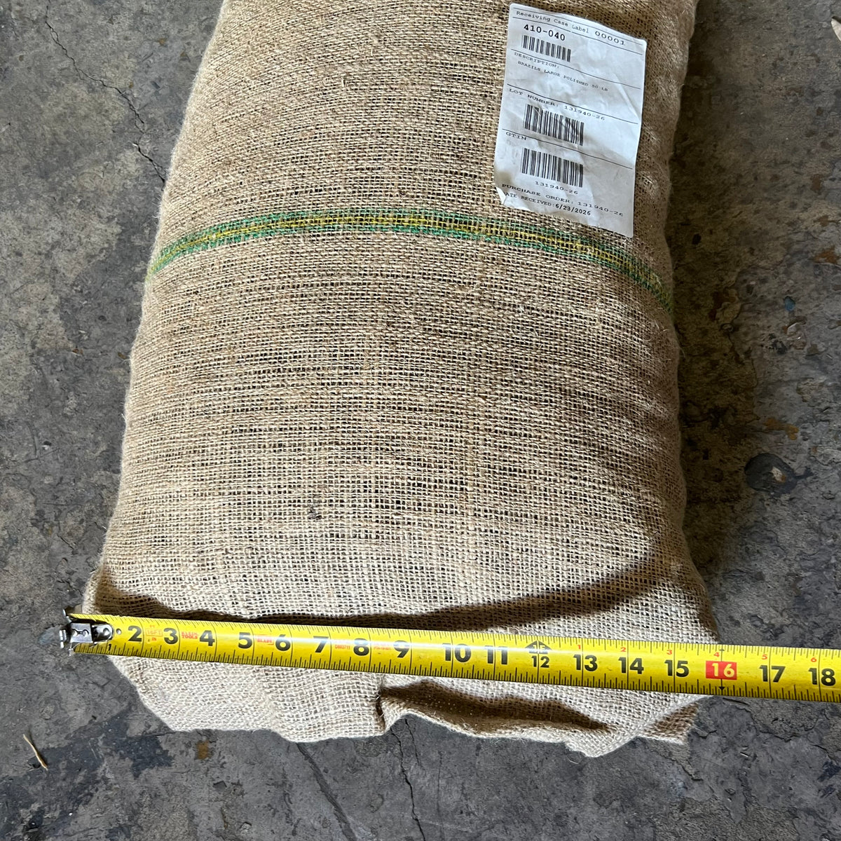CIEX Raw In-shell Brazil Nuts Polished Bulk Bag 50 lbs Brown 131940