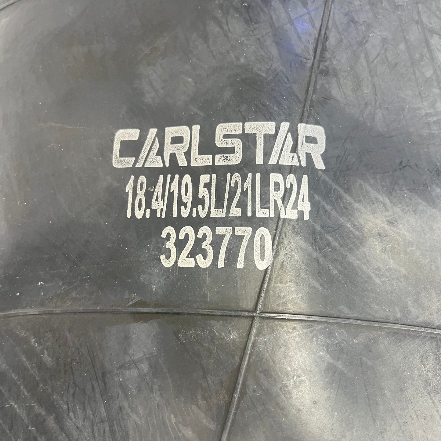 CARLSTAR Premium Radial Agriculture Tire Tube  18.4/19.5L/21LR-24 Black 323770
