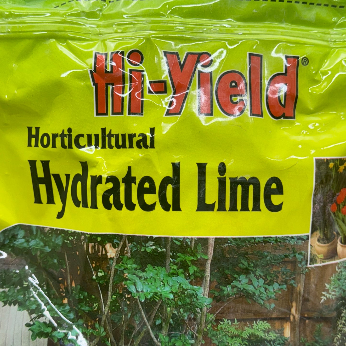 HI-YIELD Horticultural Hydrated Lime Sweeten The Soil 5Lbs