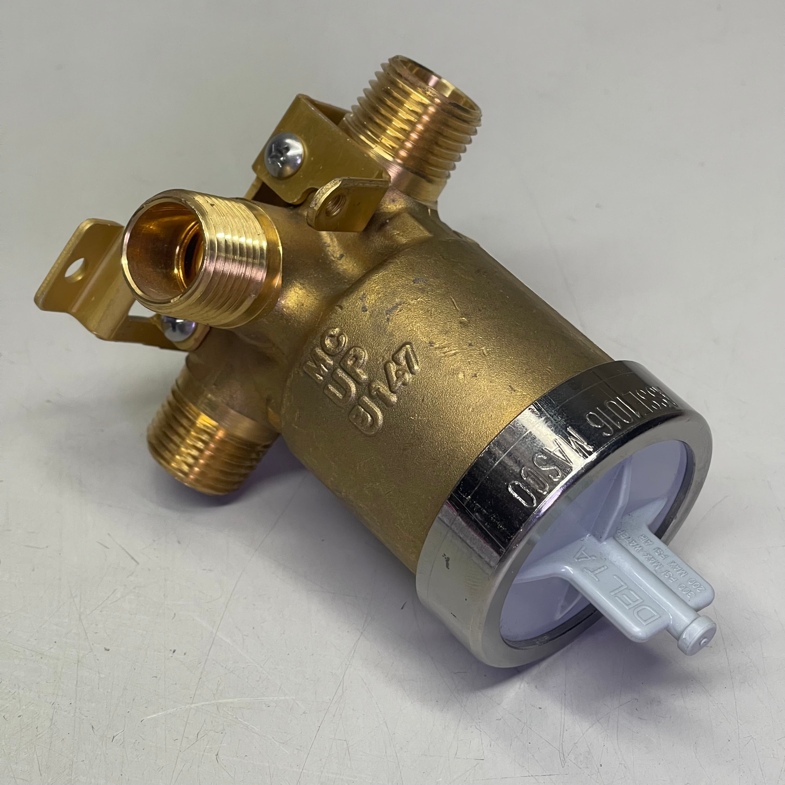 Delta Roughin Plug DELTA MultiChoice Universal Mixing Rough-In Valve Body Brass R10000-UN ...