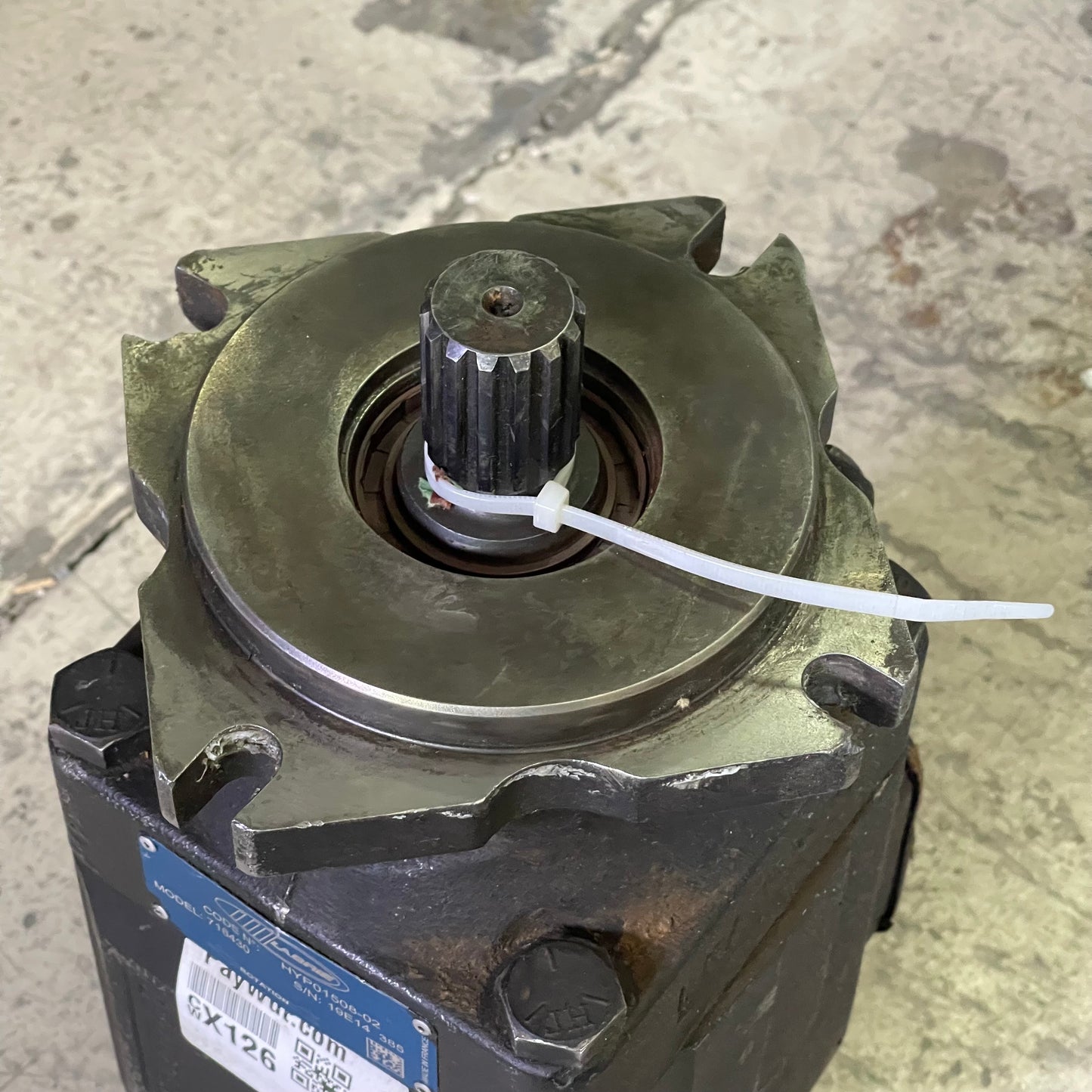 LABRIE Hydraulic Vane Pump Dark Grey HYP01508-02 (USED)