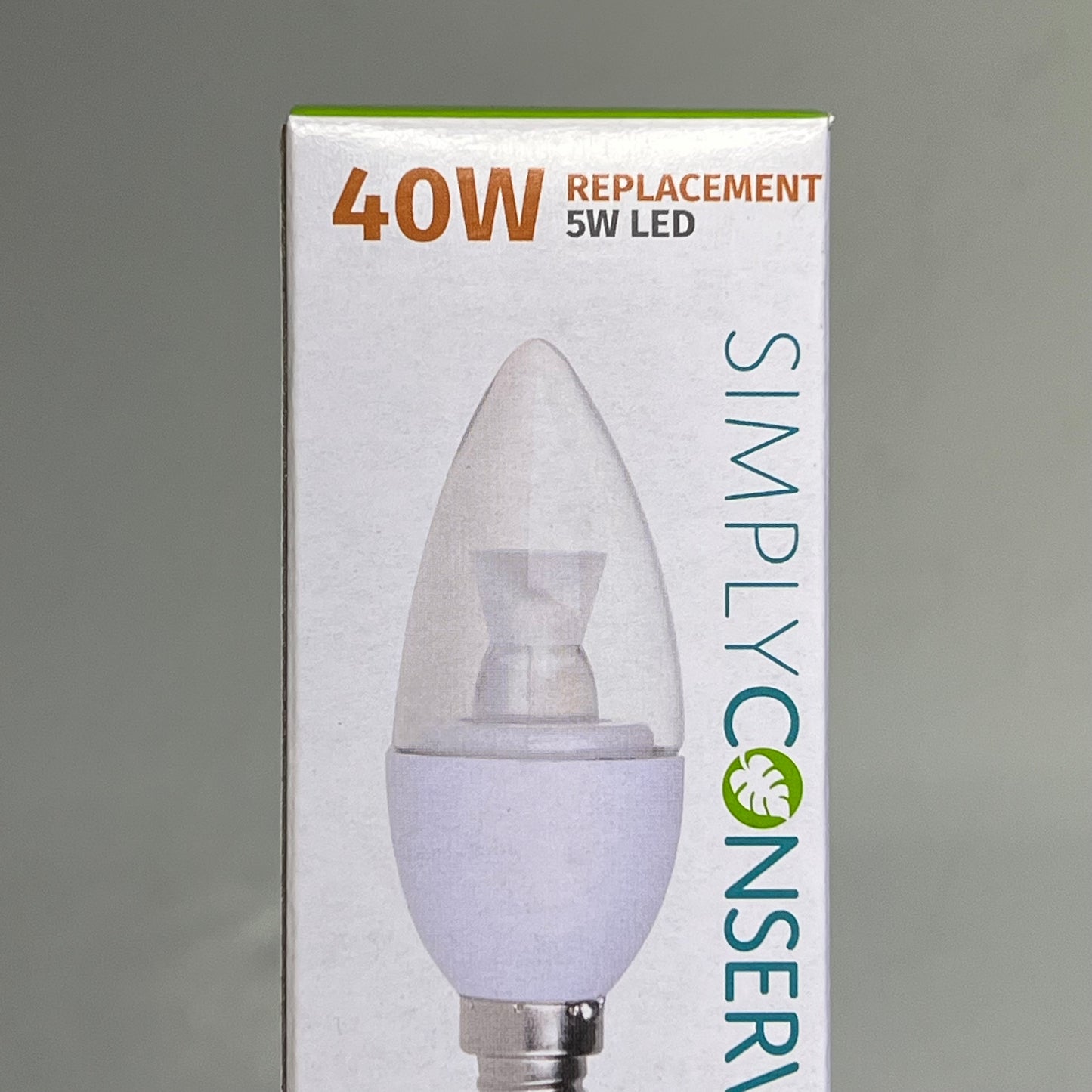 SIMPLY CONSERVE (3 PACK) LED Light Bulb Dimmable 40W Warm White L05LCDL2700K