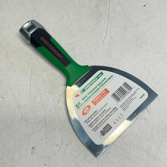 SHEETROCK Matrix Slip Resistant Grip Stainless Steel Putty Knife 5" 340505