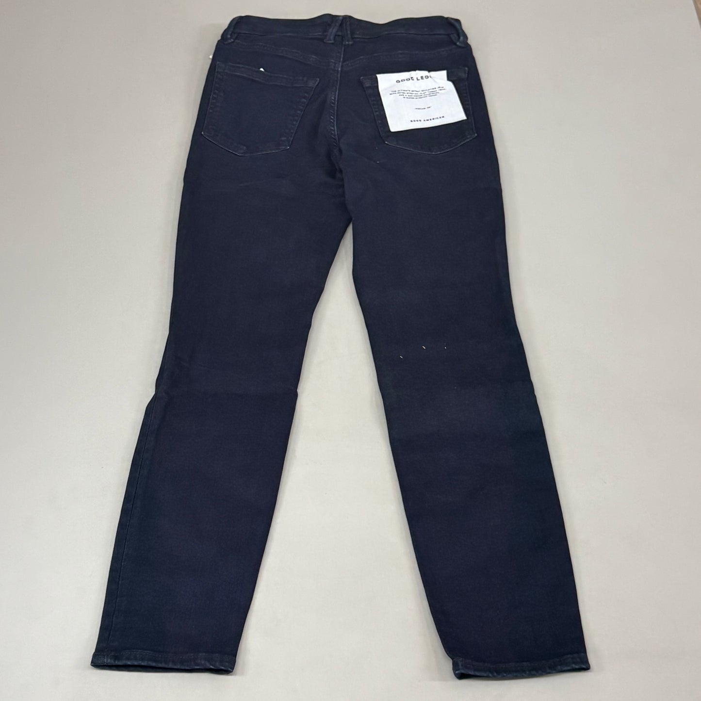GOOD AMERICAN Good Legs Extra Stretch Jeans Women's Sz 6/12B DenethicBlue02 GLAF478AT