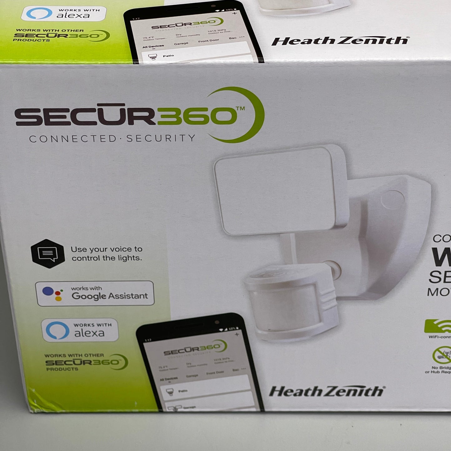 HEATH ZENITH HZ-Connect Outdoor Wi-Fi Connected Motion LED Security Light