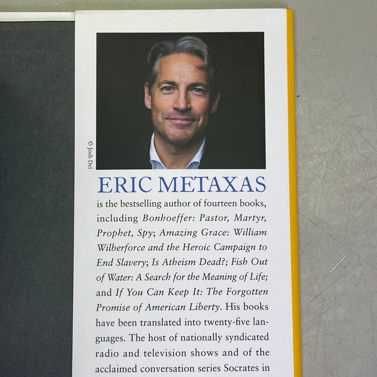 RELIGIONLESS CHRISTIANITY Gods Answer To Evil By Eric Metaxas Hardback Book