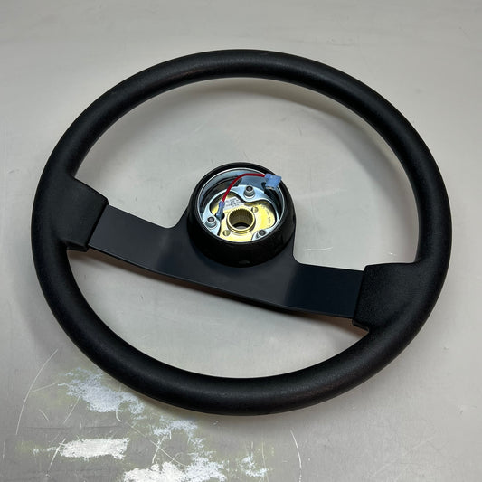 15.5" Steering Wheel For Semi or RV Black BBBL16542SS