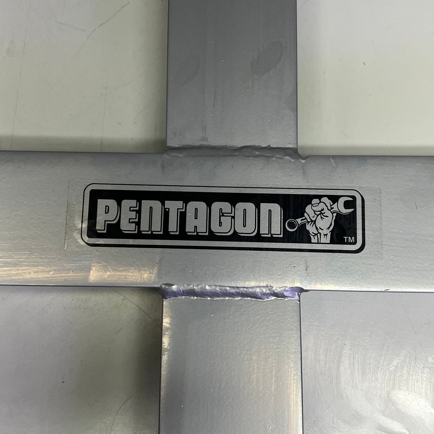 PENTAGON 55 Gallon Drum Dolly W/ Hardware 26.5" x 26.5" Gray 83-DT5493 5042