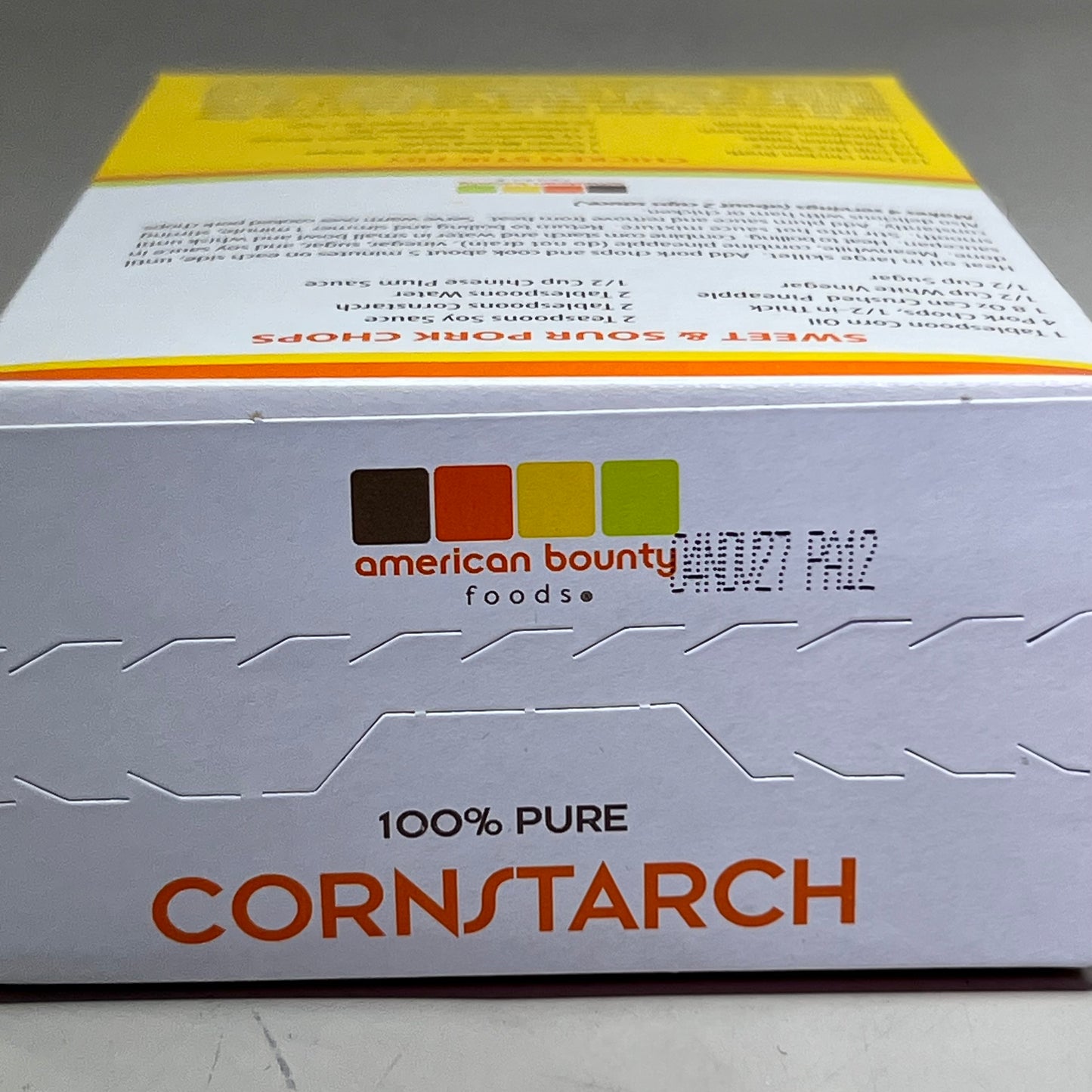 AMERICAN BOUNTY FOODS Cornstarch (24 PACK) Thickens Sauces 16 oz BB 11/27 (New)