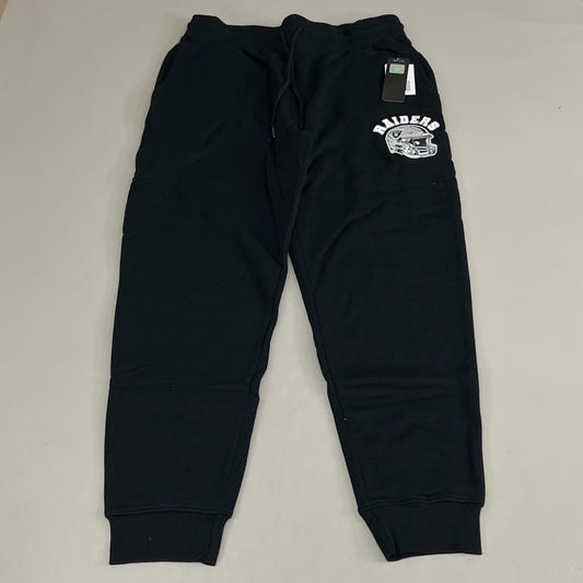 NFL Las Vegas Raiders Jogger G-lll Sports By Carl Banks Pants Men's Sz L Black