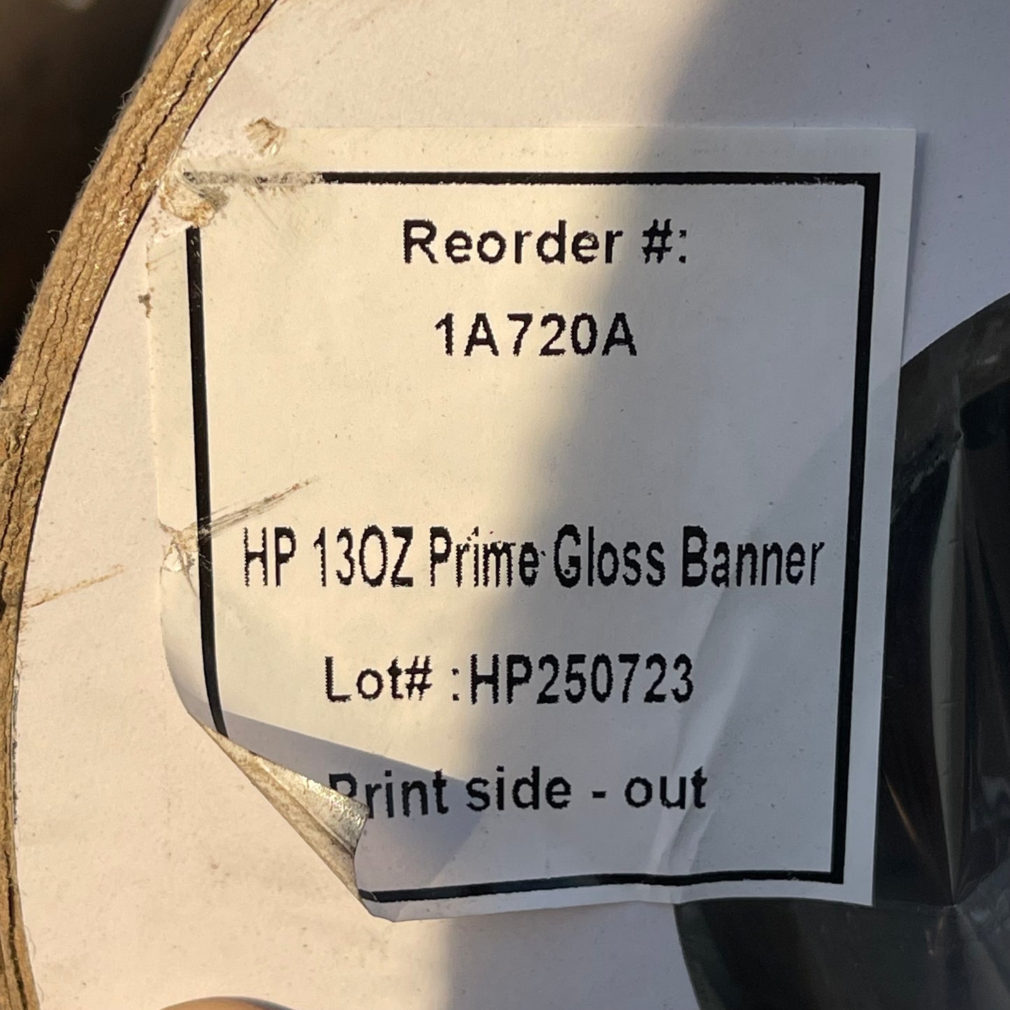 ZA@ Pallet of HP Prime Gloss Banners 13 oz 164’ x 63” (AS-IS)