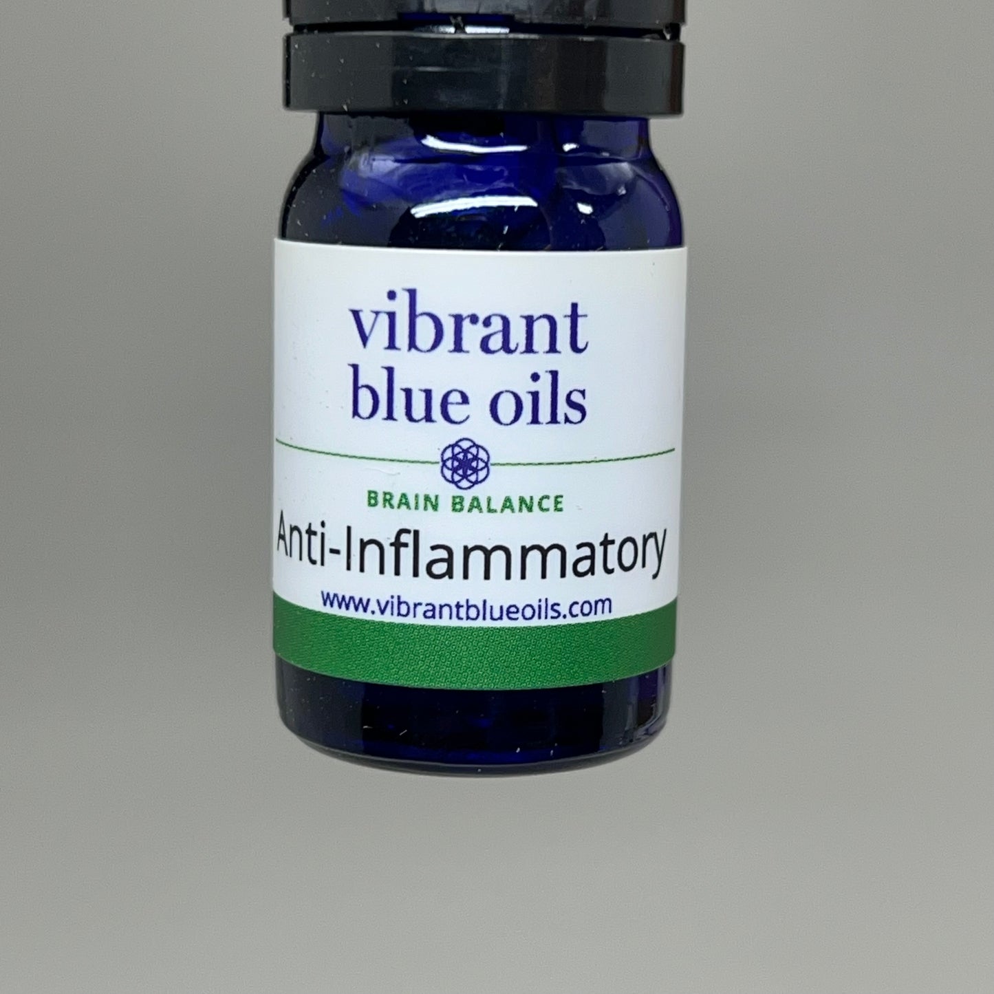 VIBRANT BLUE OILS Brain Balance Anti-Inflammatory Organic Essential Oils 5mL