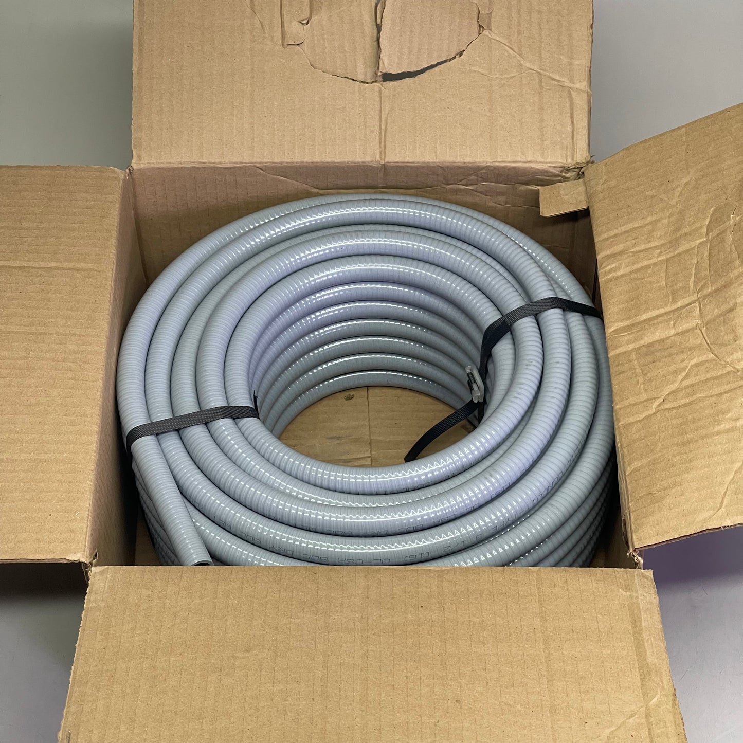 MARS Liquid Tight Type B Flexible Conduit 1/2" x 100' Grey 35P5801