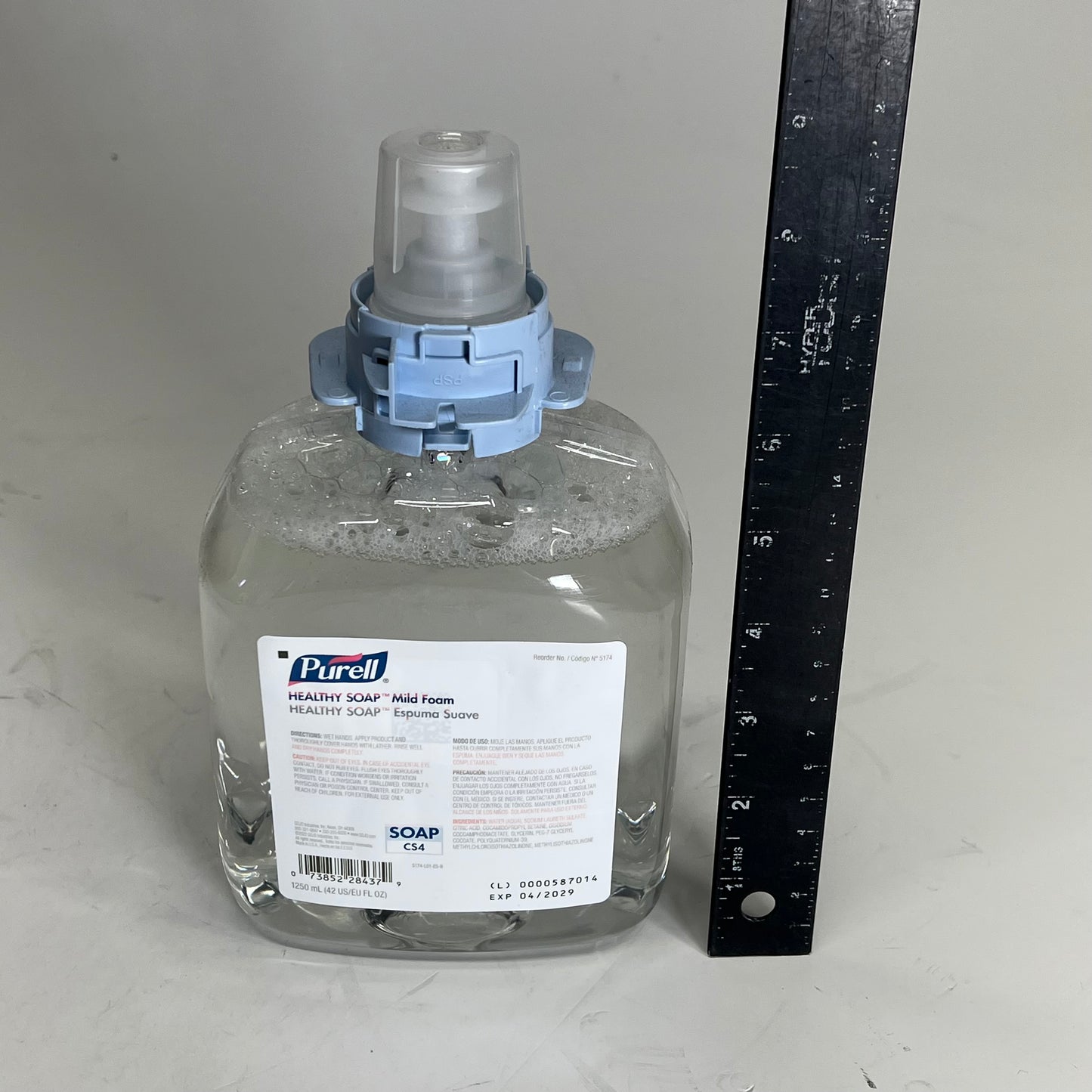 PURELL (4 PACK) Healthy Soap Mild Foam for Dispensers 42 fl oz BB 04/29 5174-04