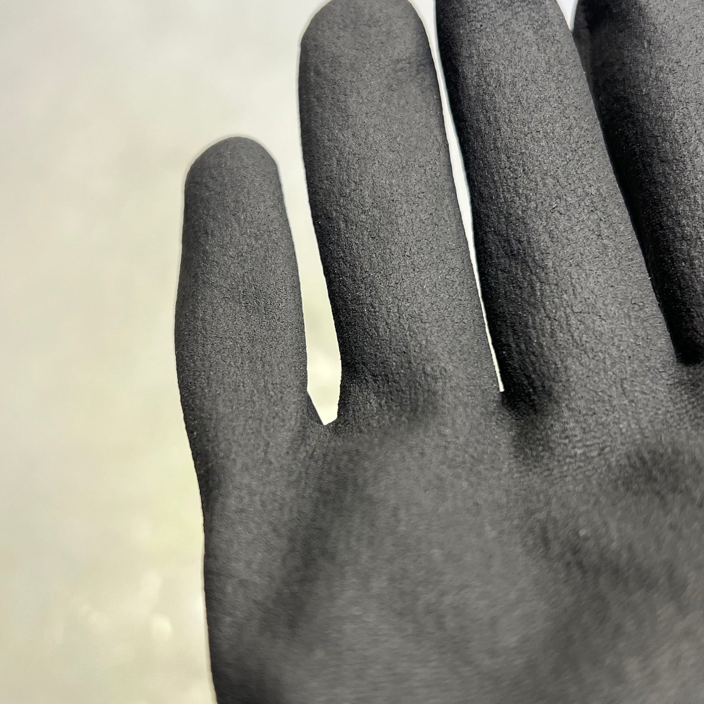 ATG (12 PAIRS) MaxiFlex Ultimate Palm Coat Knitwrist Gloves Sz L Black 34-874