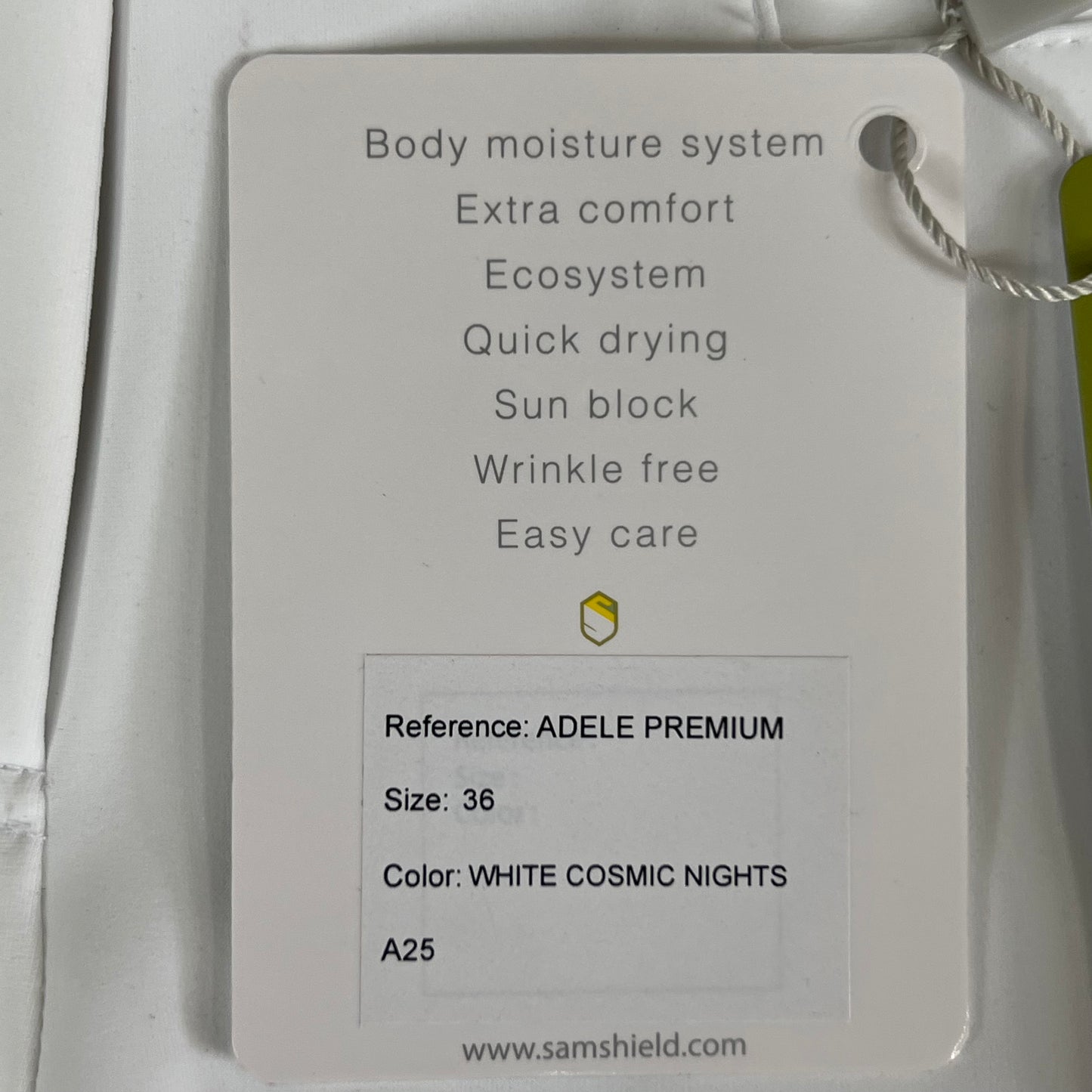 SAMSHIELD Adele Premium Equestrian Pants Women's Sz US 26, UK 8, FR 36 White