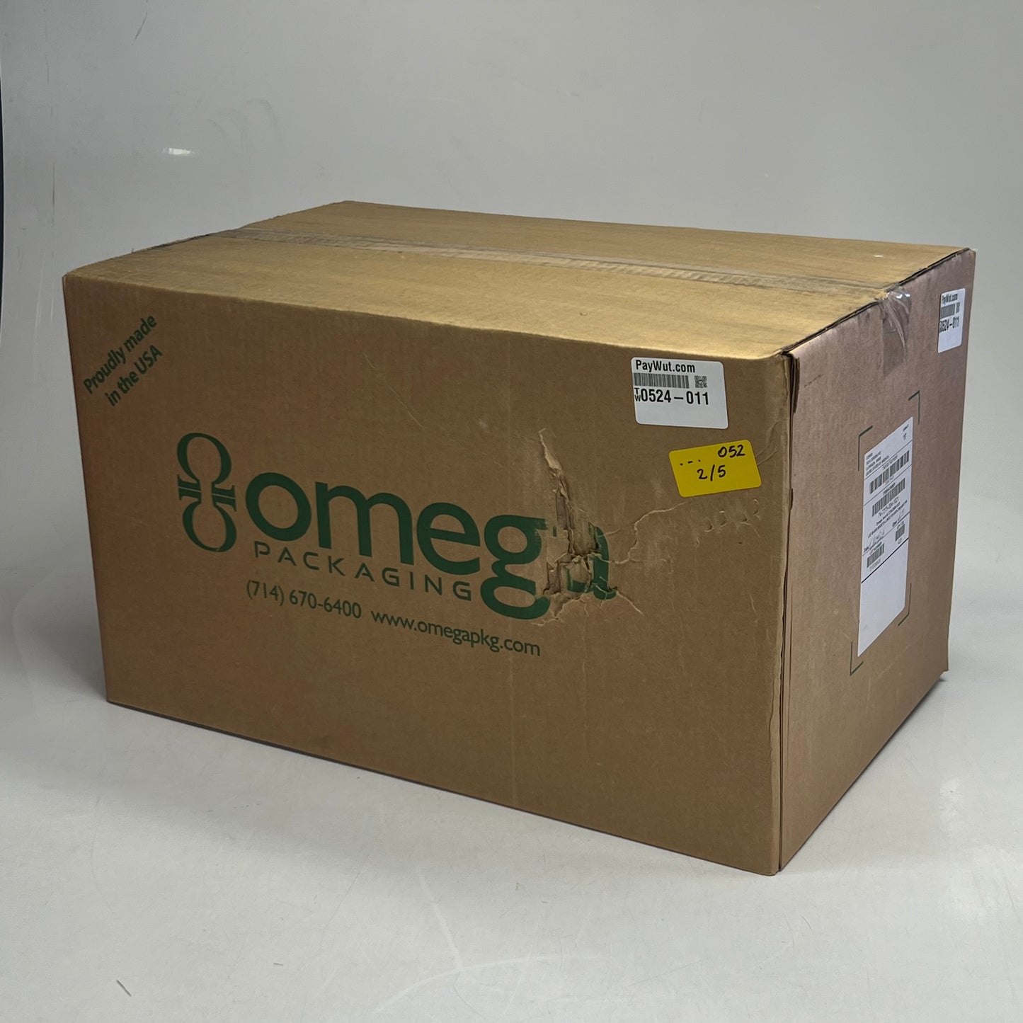 ZA@ OMEGA (420 PACK) Plastic Caps 3.5"D White