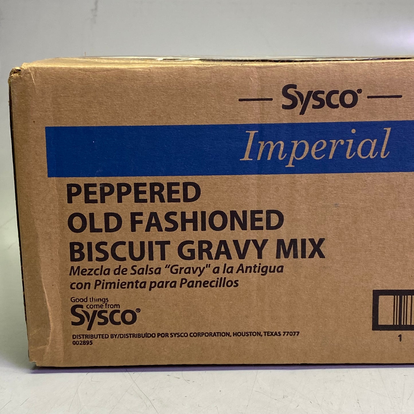 SYSCO (6 PACK) Old Fashioned Biscuit Gravy Mix 24 oz White 5078290