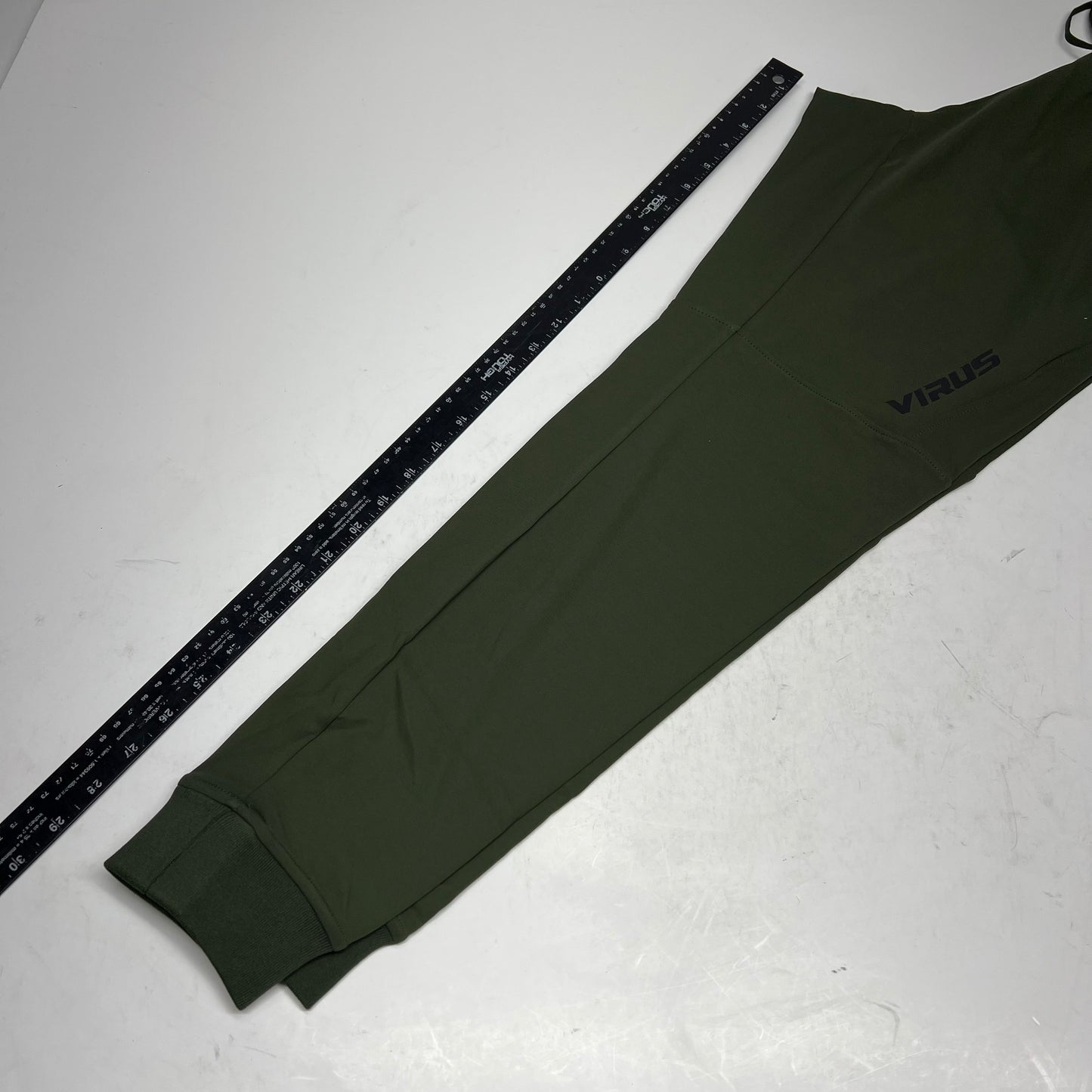 ICONX Drawstring Joggers Biofleece Construction Men's Sz S Evergreen/Black