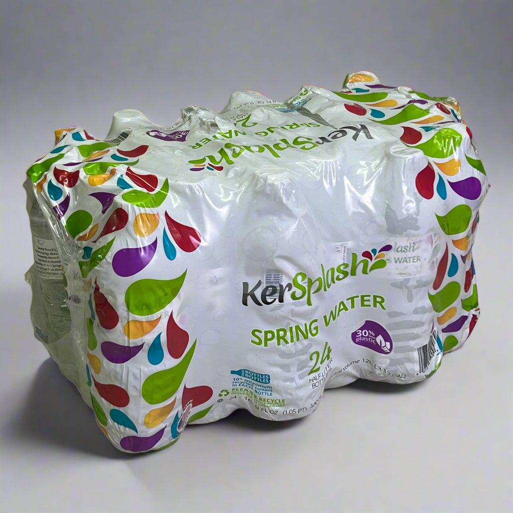 ZA@ KERSPLASH (24 PACK) Spring Water 16.9 fl oz BB 10/25 F