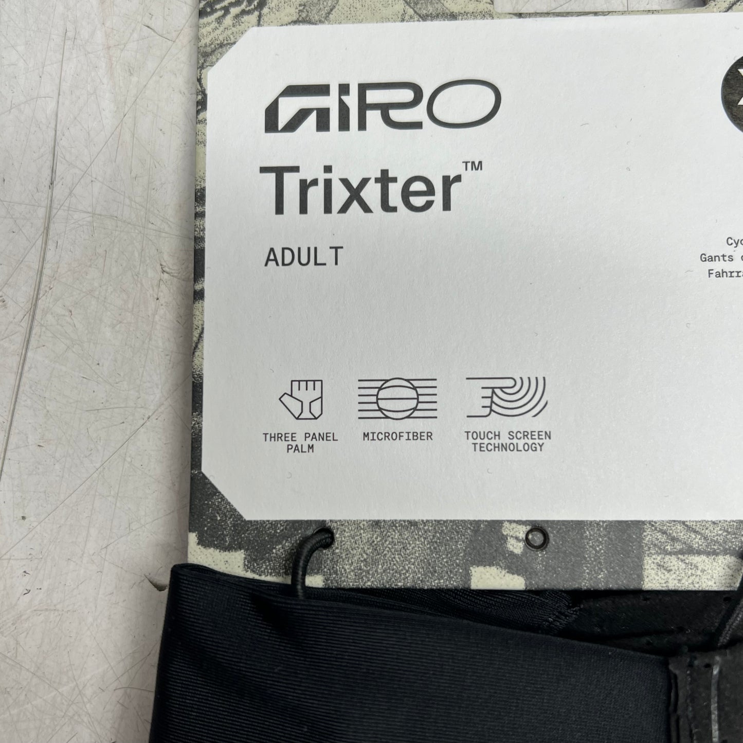 GIRO Trixter Glove Lightweight Instachill Fabric Unisex Sz XL Frequency Blue 7200373