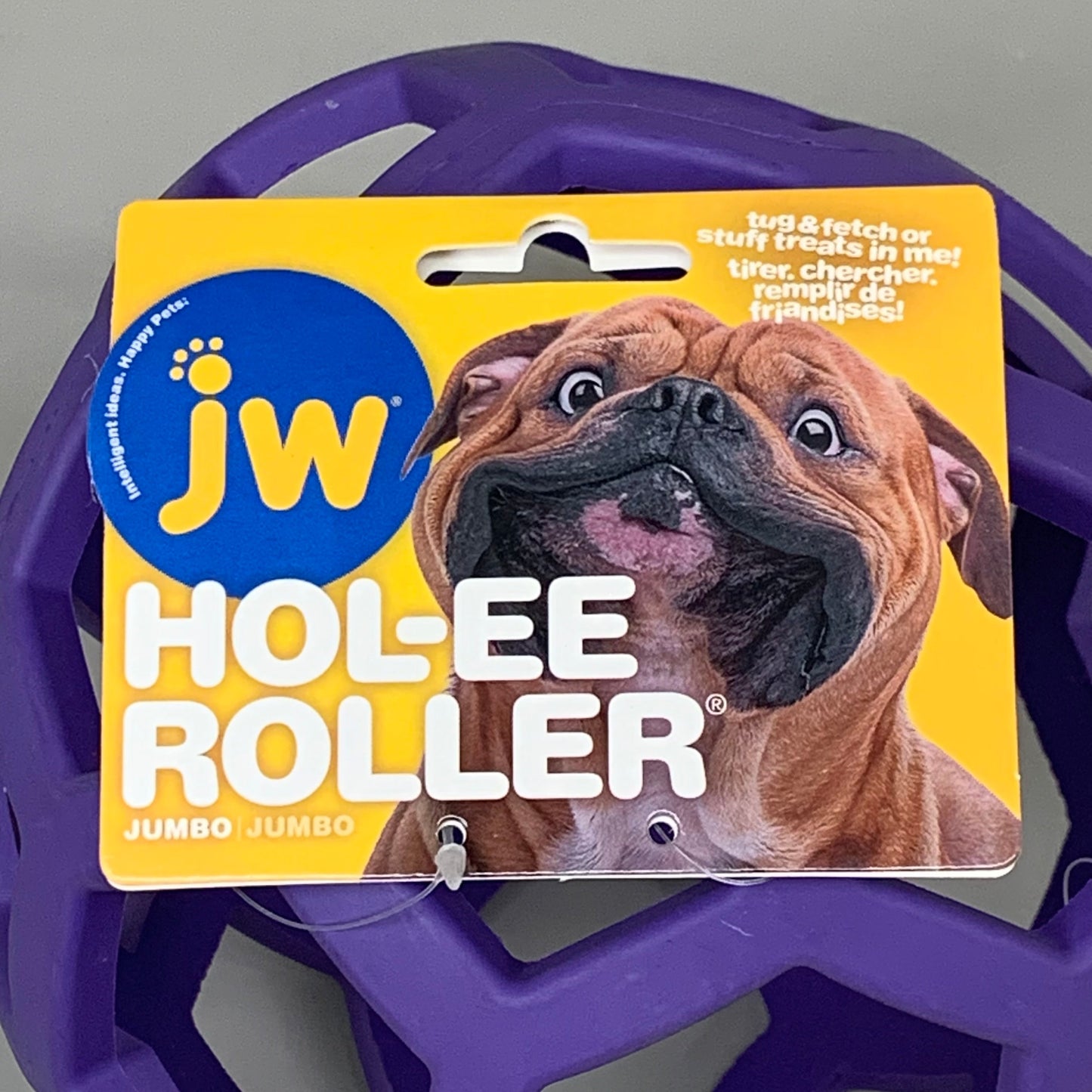 ZA@ JW Hol-ee Roller Jumbo Pet Toy Ball Purple VKVT23300E A