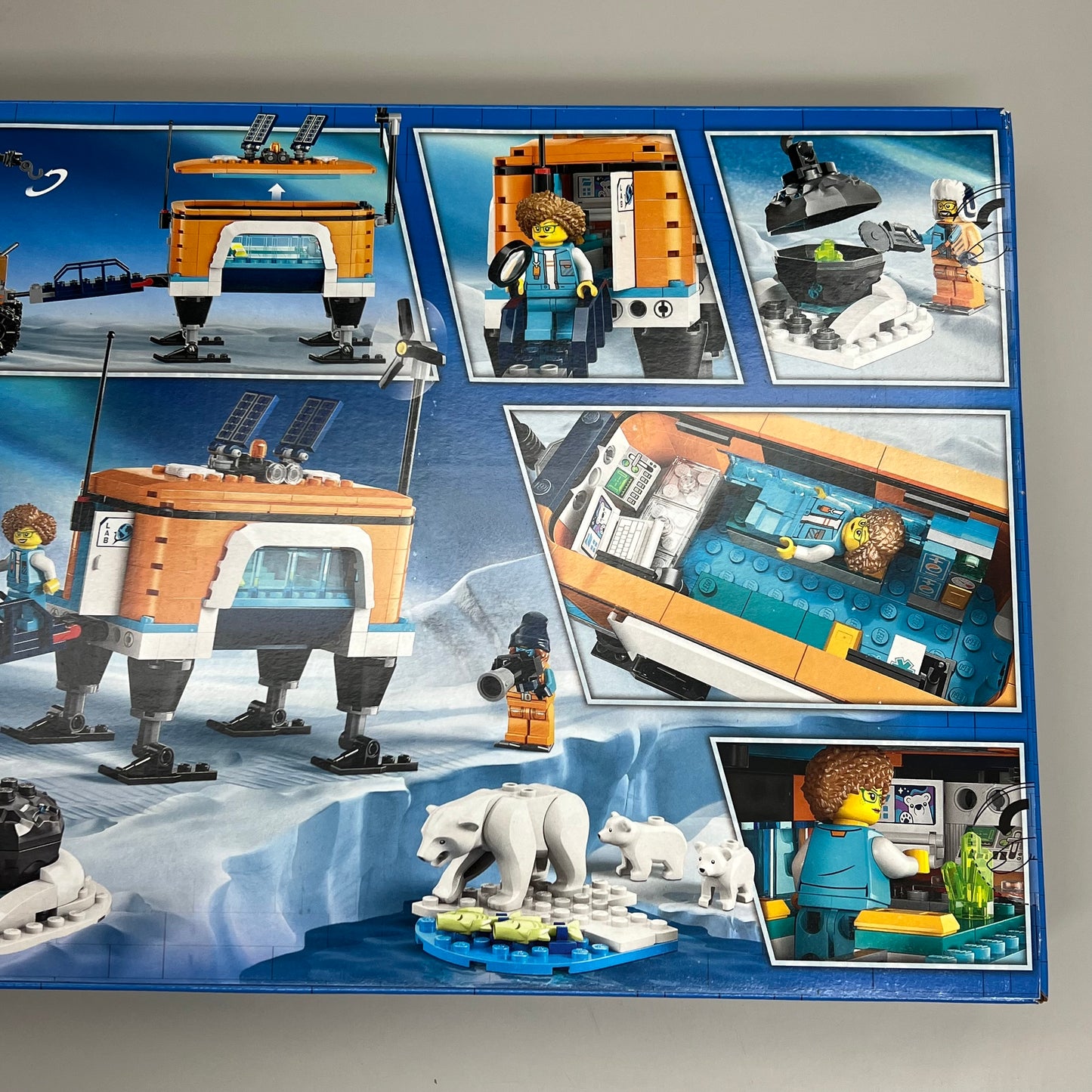 LEGO CITY Arctic Explorer Truck & Mobile Lab w/ MiniFigures Ages 6+ 489pcs 60378