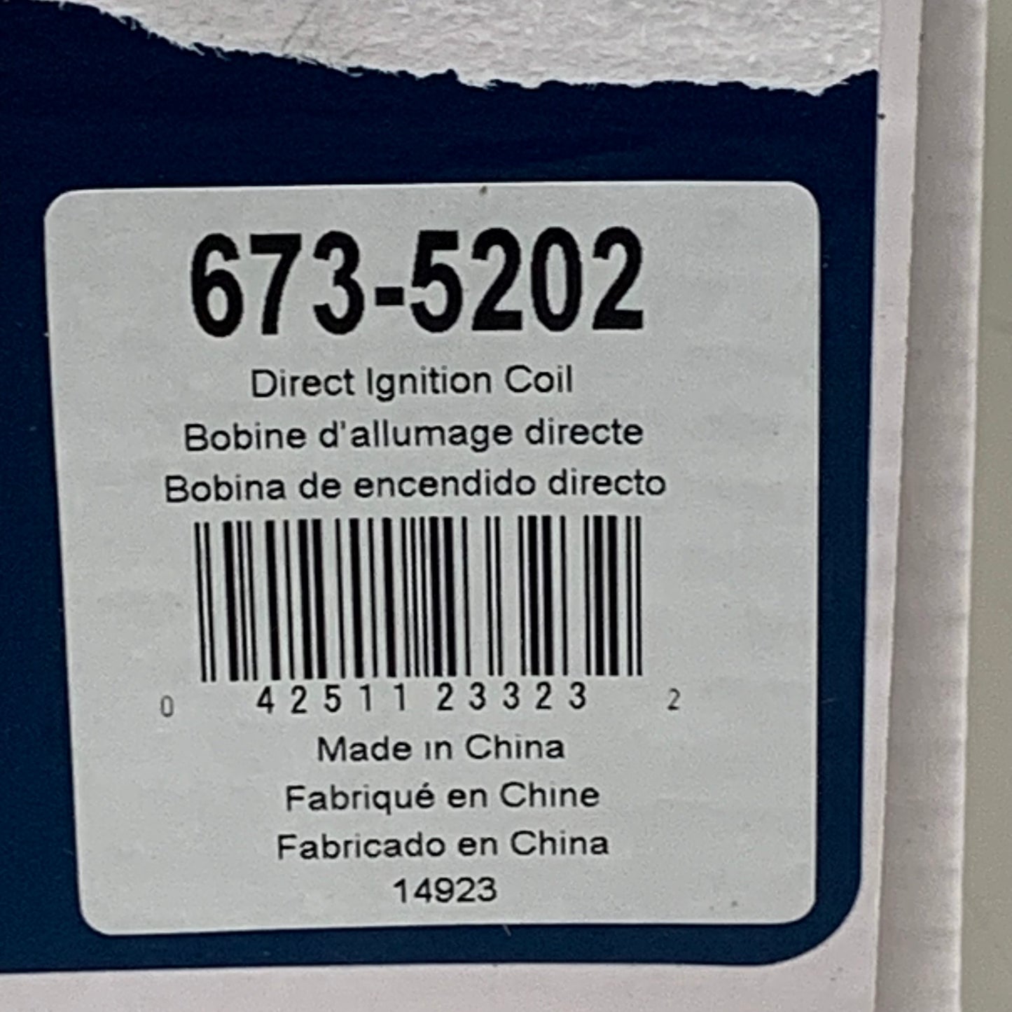 DENSO Direct Ignition Coil For Echlin, Chrysler, Delphi 673-5202