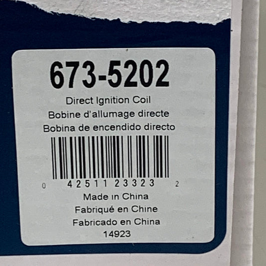 DENSO Direct Ignition Coil For Echlin, Chrysler, Delphi 673-5202