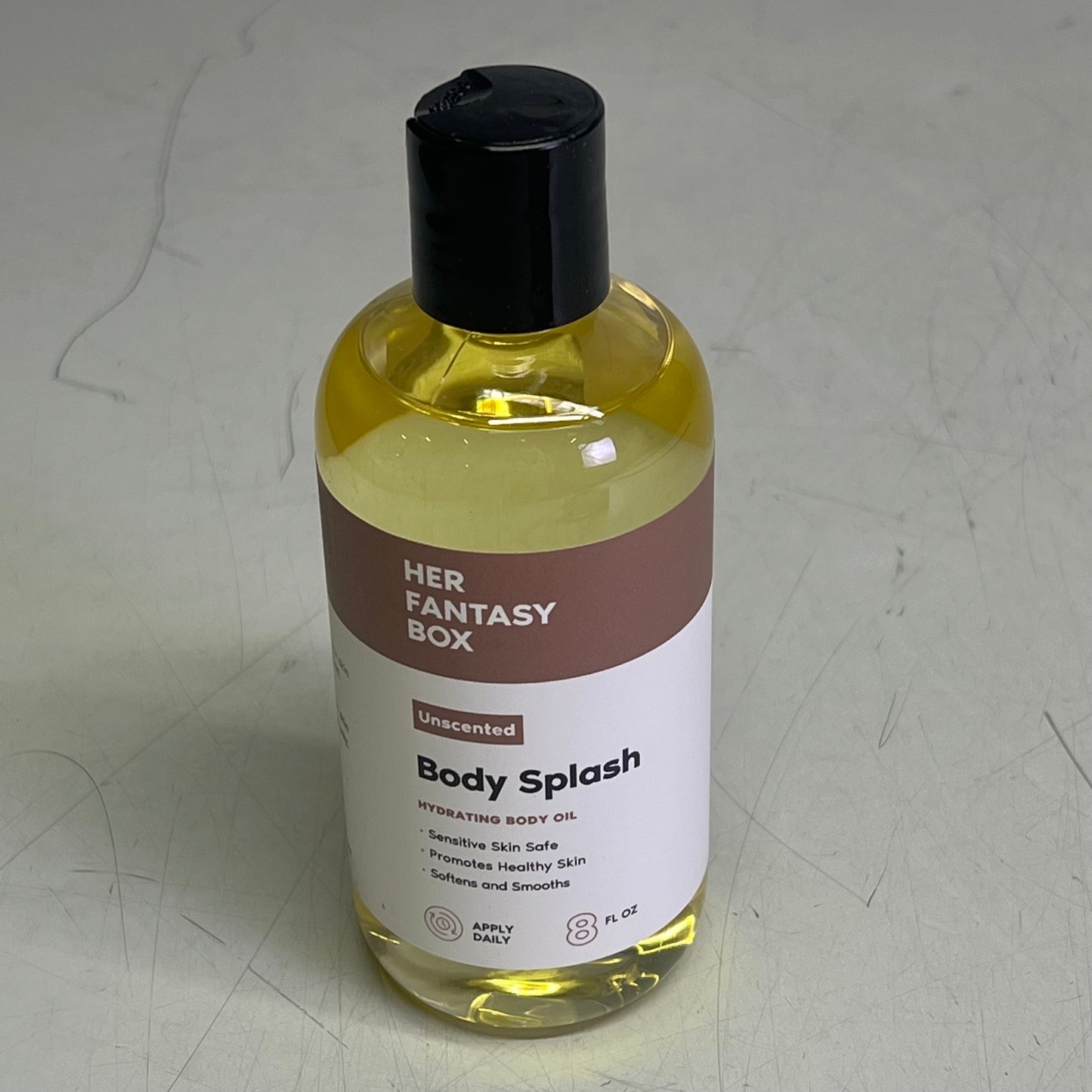 HER FANTASY BOX (2 PACK)Body Splash Hydrating Body Oil Unscented 8fl Oz BB 09/28