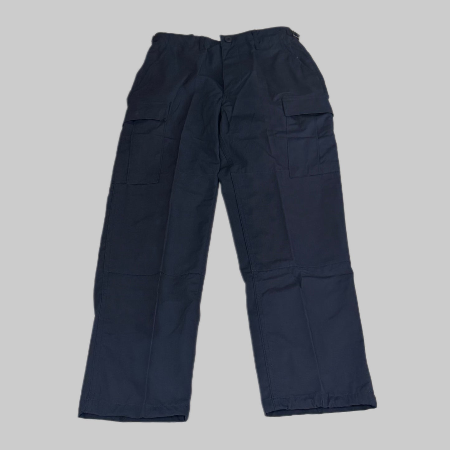 PROPPER BDU Trousers Button Fly 100% Cotton Women's SZ S Navy Blue 788029380203