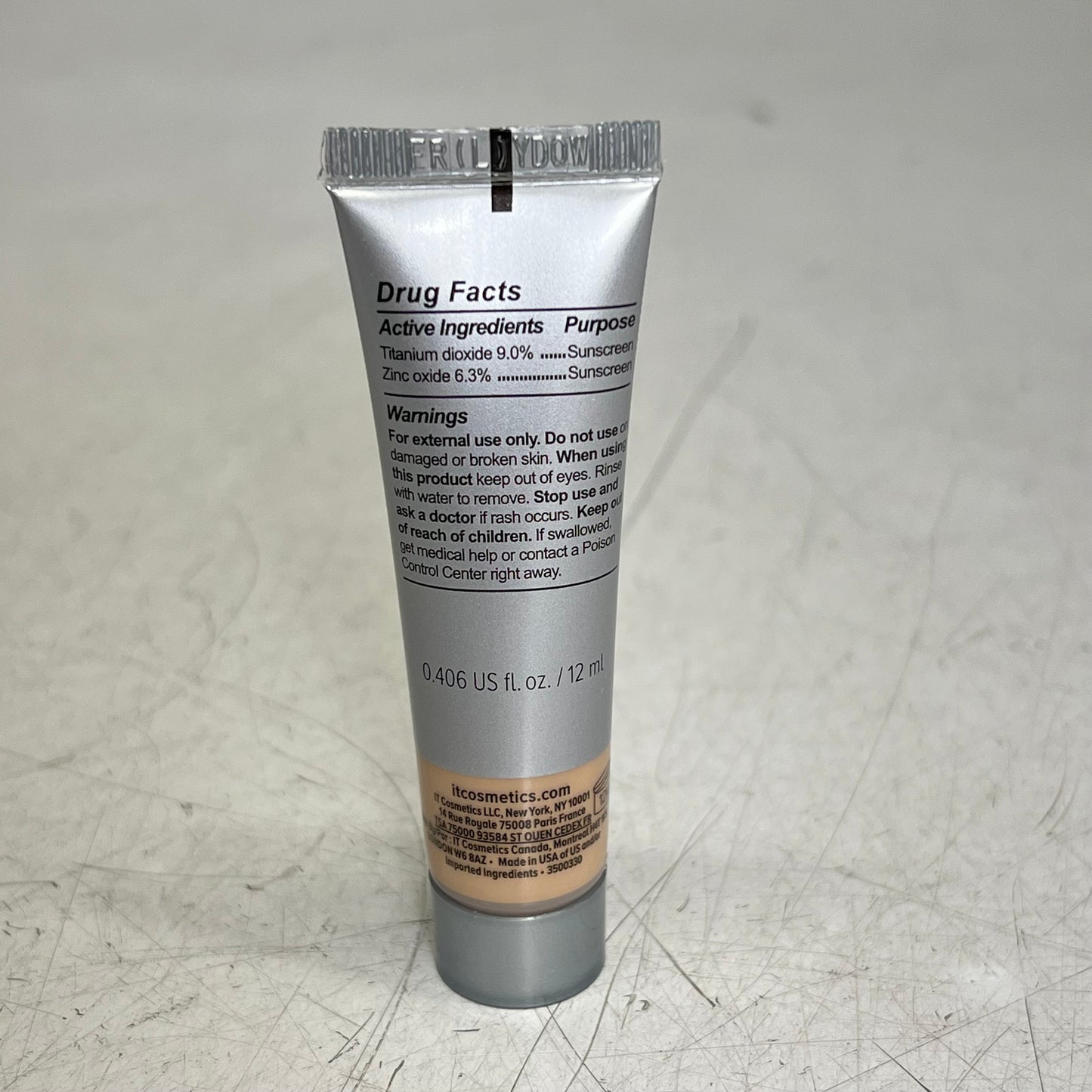 IT COSMETICS Cc+ Cream Full Coverage Correcting Foundation W/Spf 50+.406oz Fair