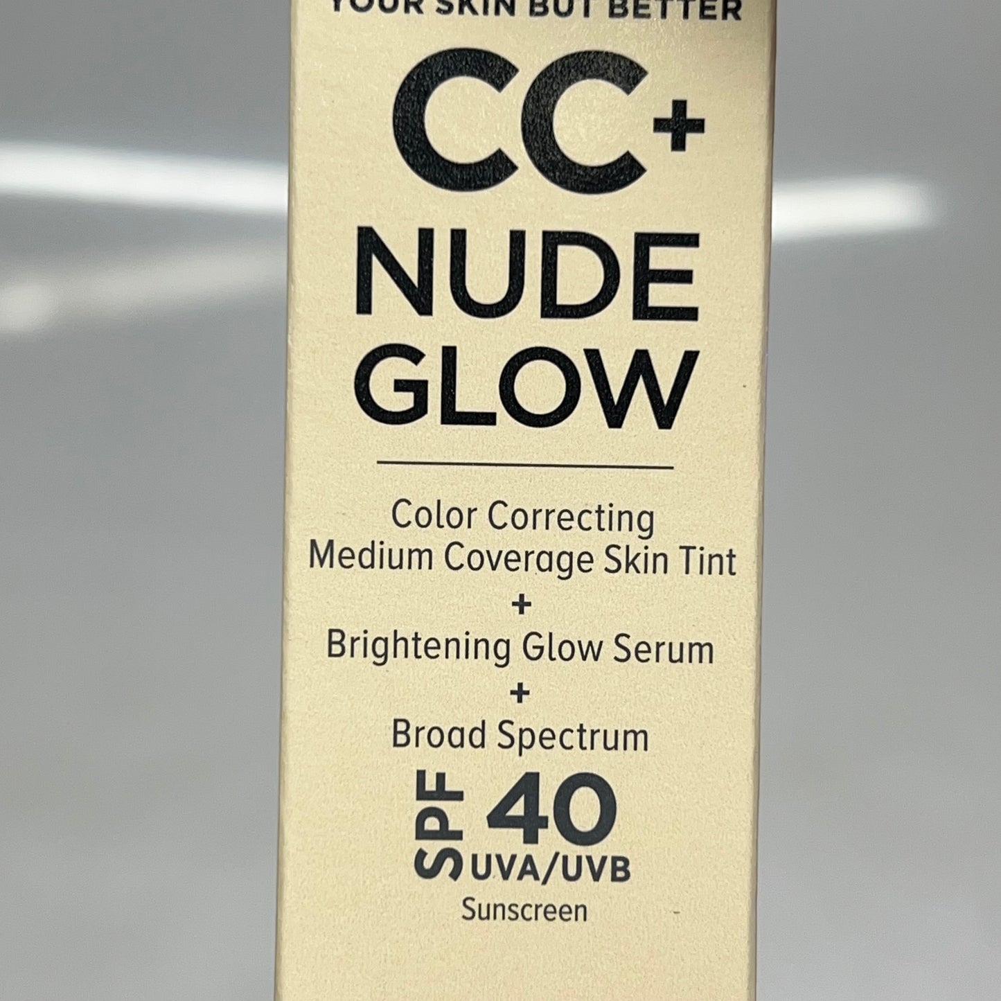 IT COSMETICS Cc+ Nude Glow Lightweight Foundation W/ Spf 40 1.08 oz Rich Honey