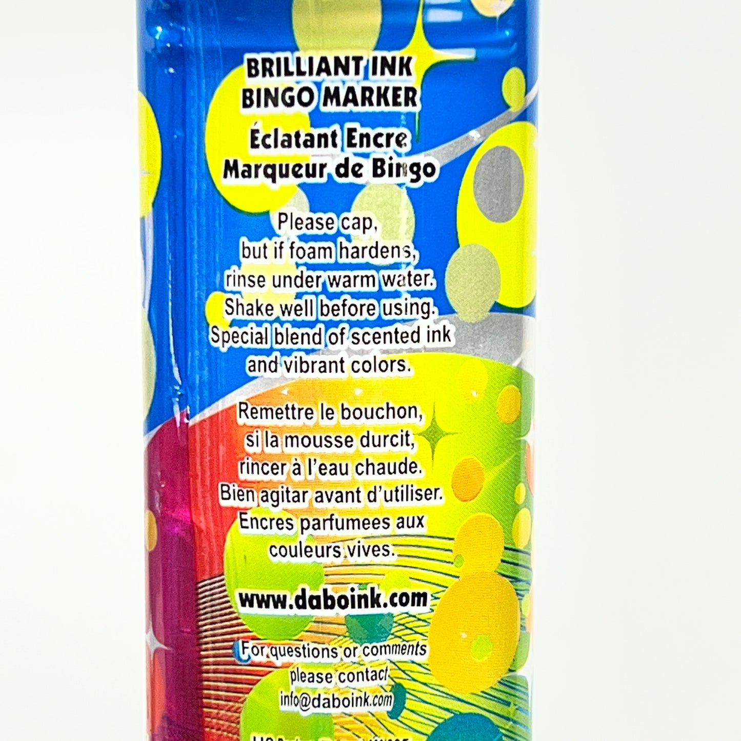 DAB O INK (12 PACK) Sunsational Bingo Marker Bright Ink  43ml/1.4 oz  Blue C26