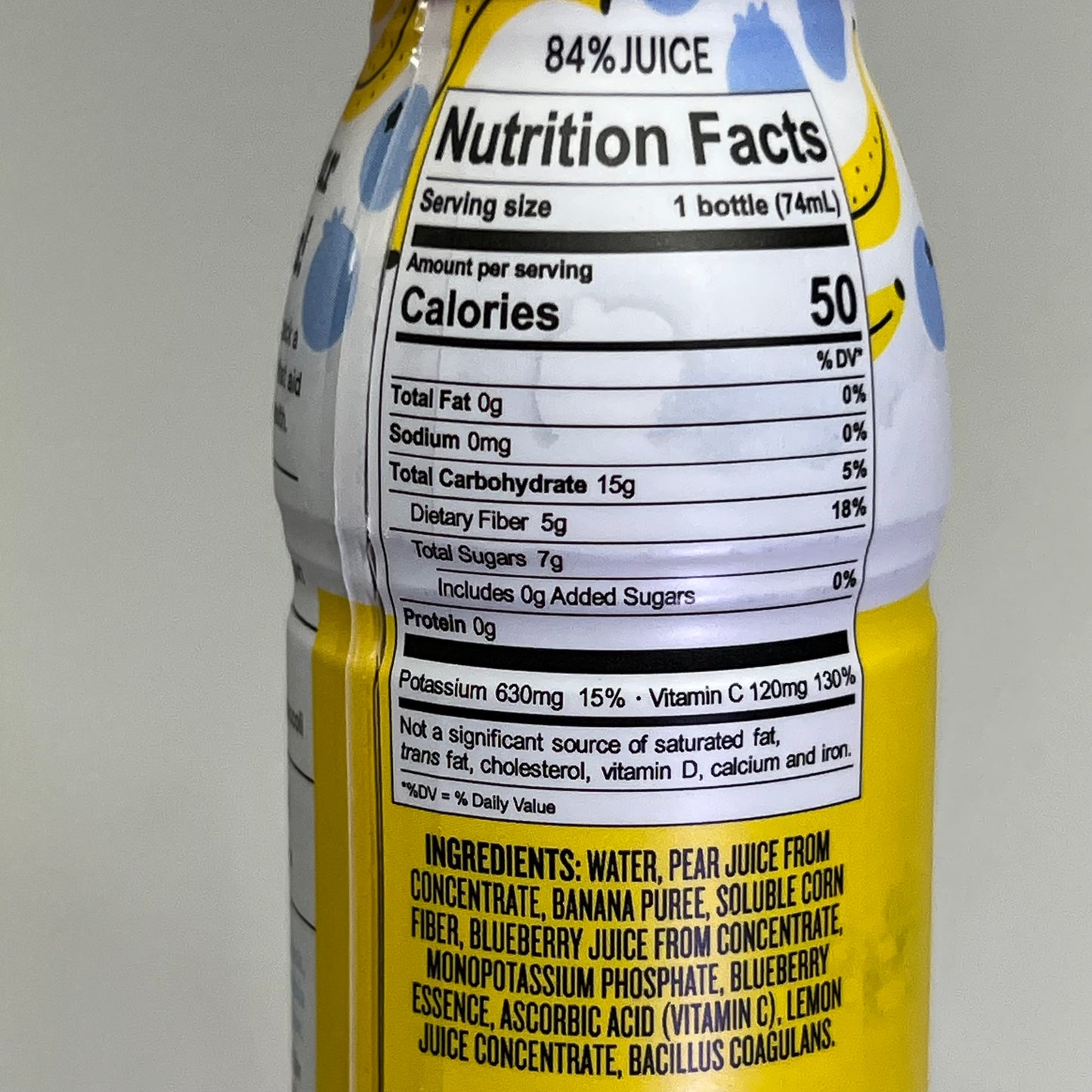 VITAMINIS (12 PACK) Gut Health Banana & Berry Flavor 100% Vegan BB 03/27